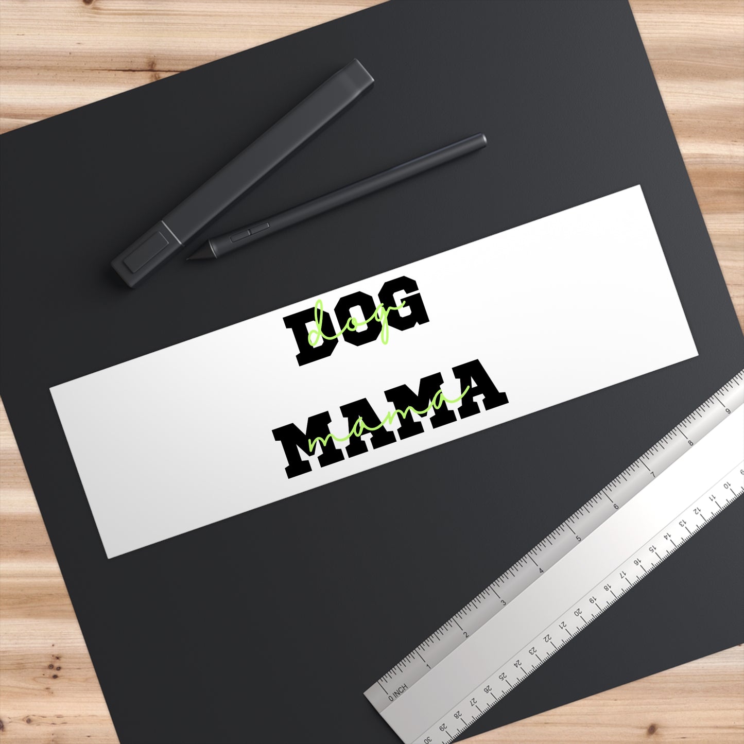Dog Mama Bumper Sticker – Funny Pet Lover Decal