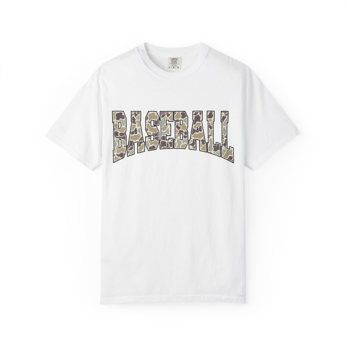 Baseball Camo Graphic T-Shirt