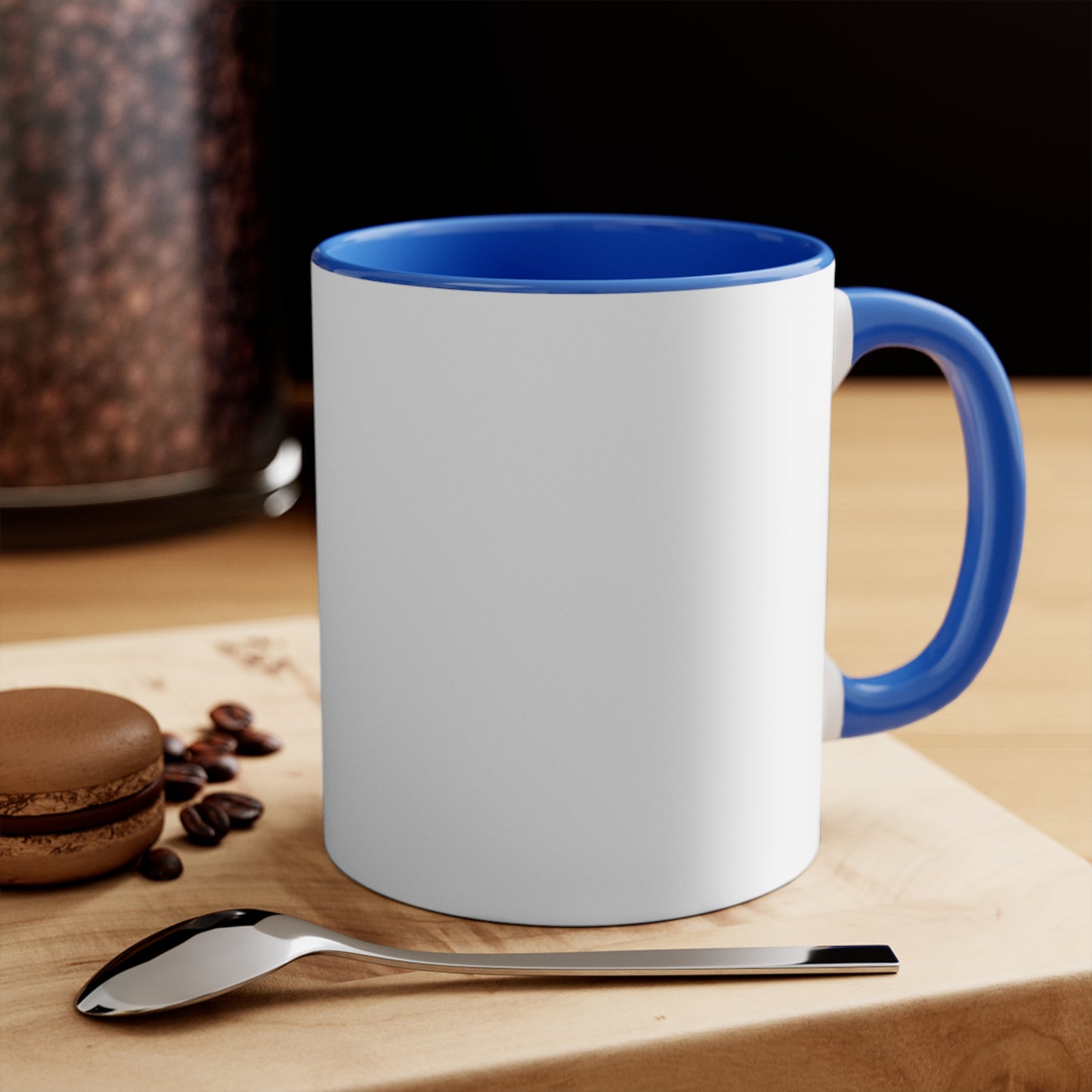 Accent Mug — "Raising My Dogs" Cute Pet Lover Coffee Mug (11oz)