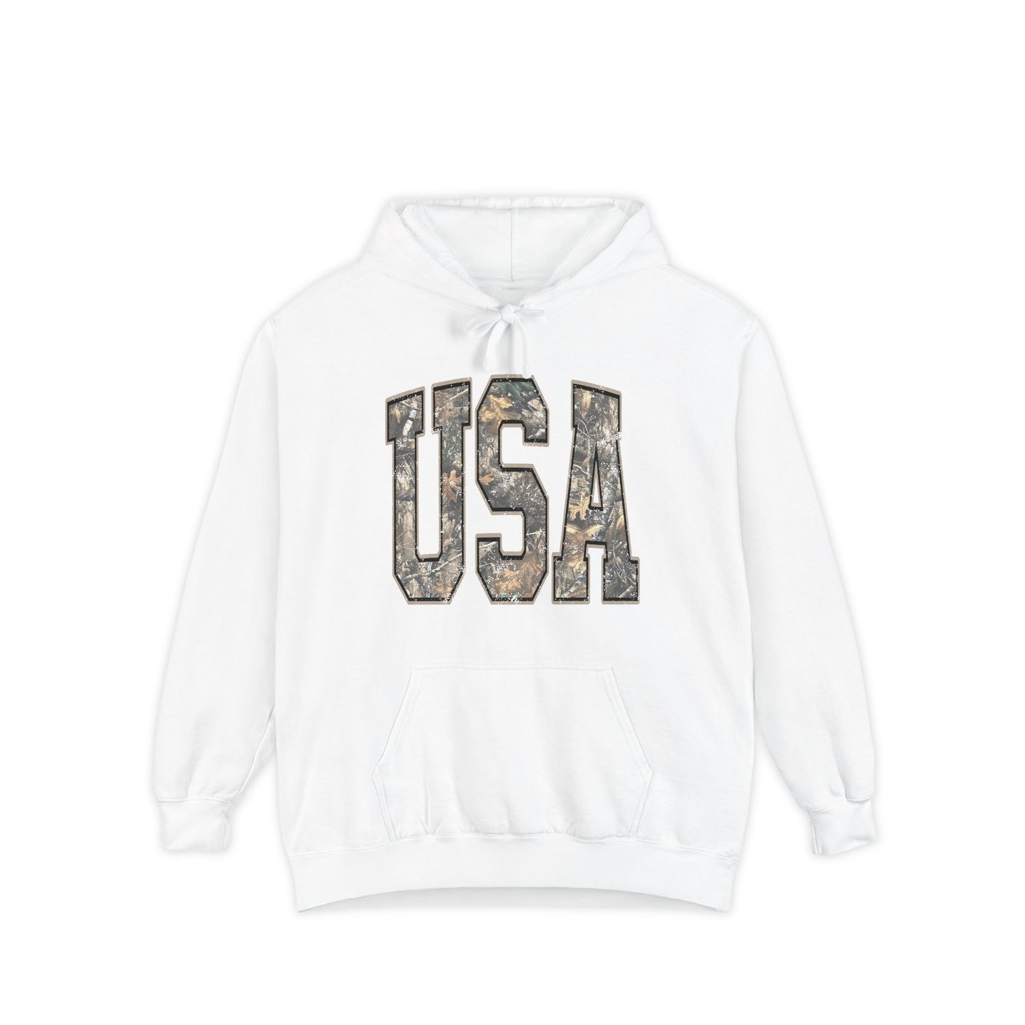 USA Camo Hoodie — Military-Inspired Patriotic Pullover