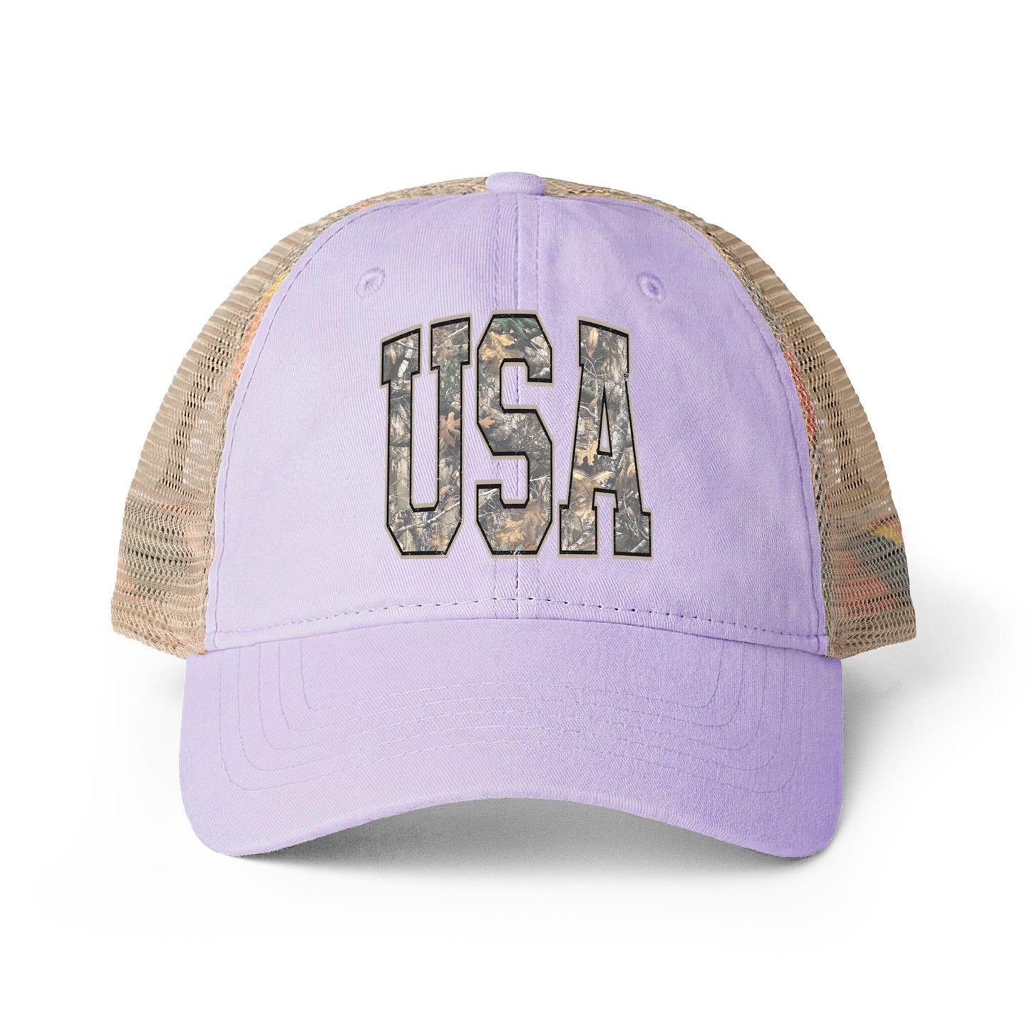 Women's Washed Mesh-Back Cap