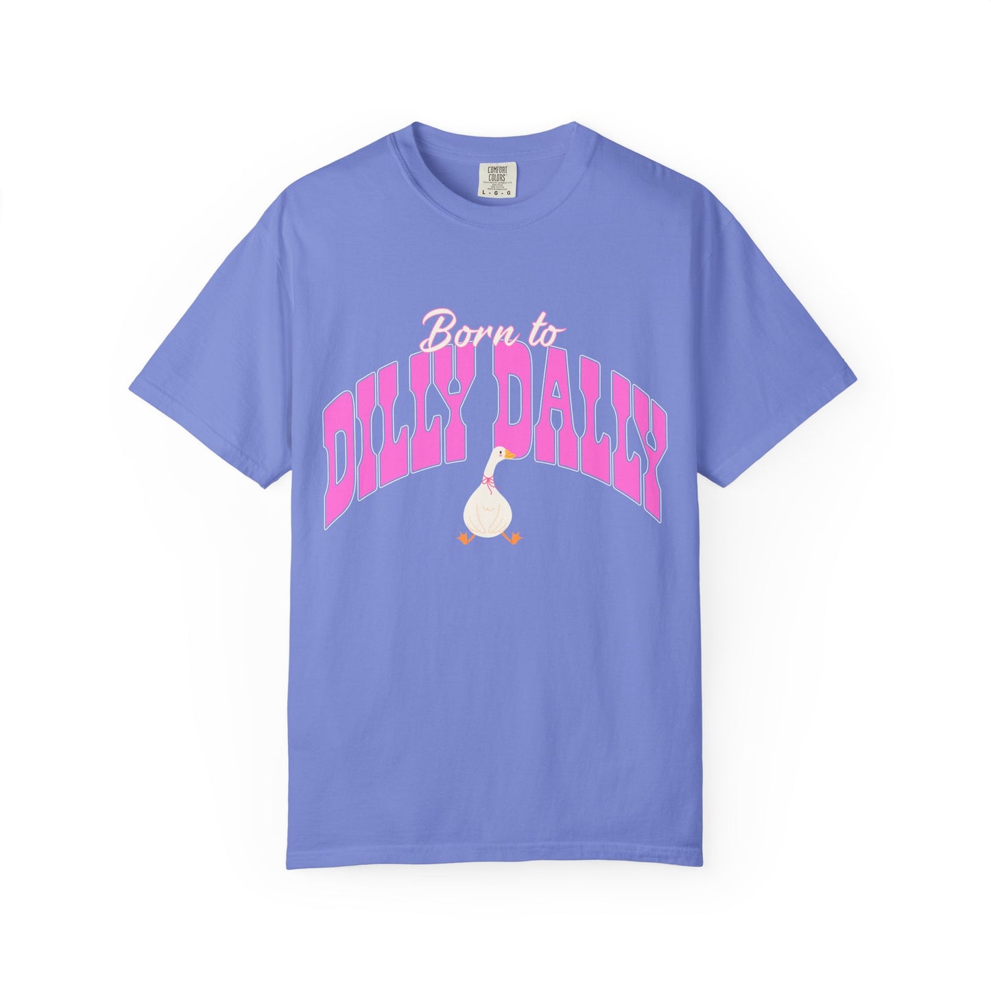 Dilly Dally Pink Arch Graphic Tee