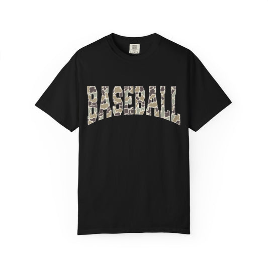 Baseball Camo Graphic T-Shirt