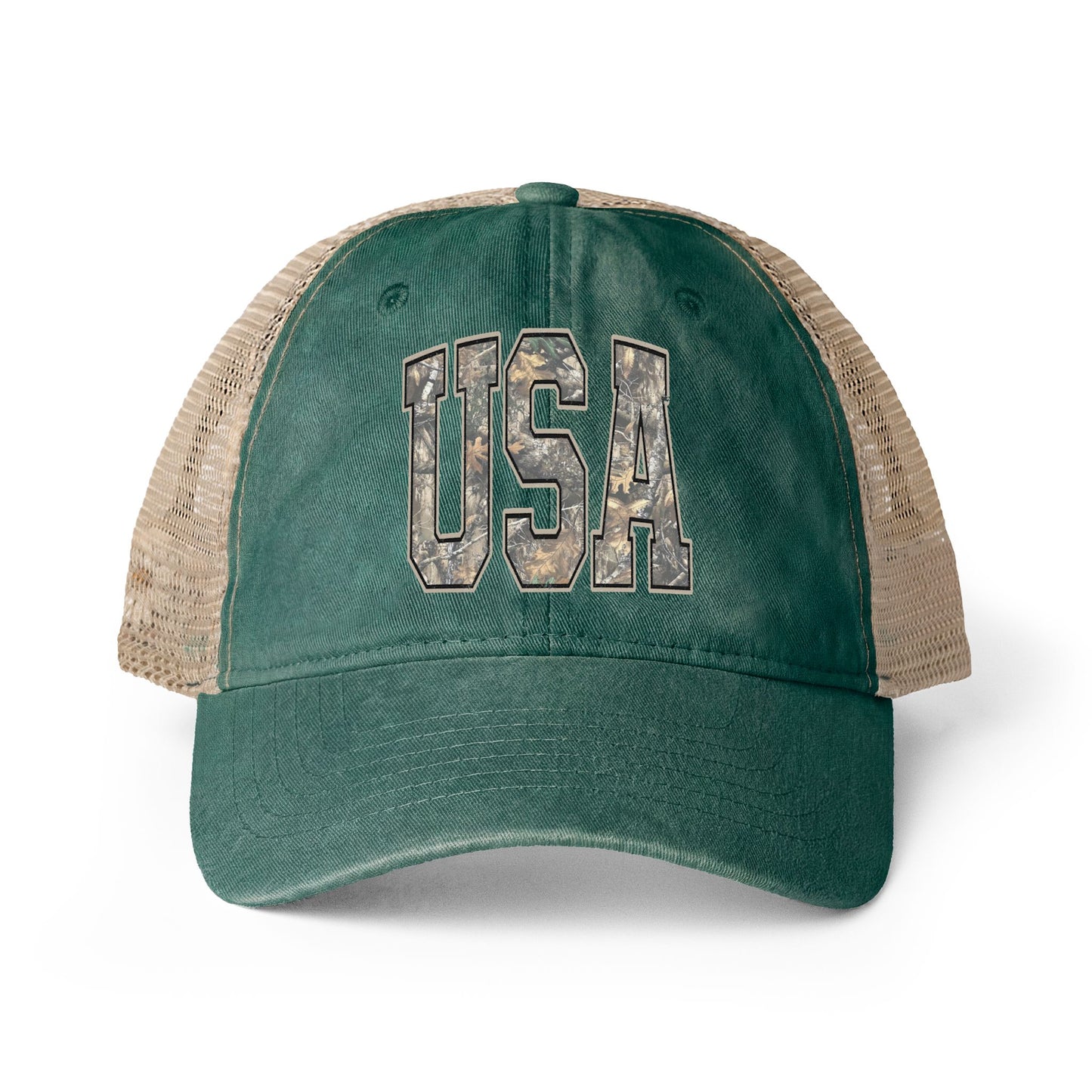 Women's Washed Mesh-Back Cap