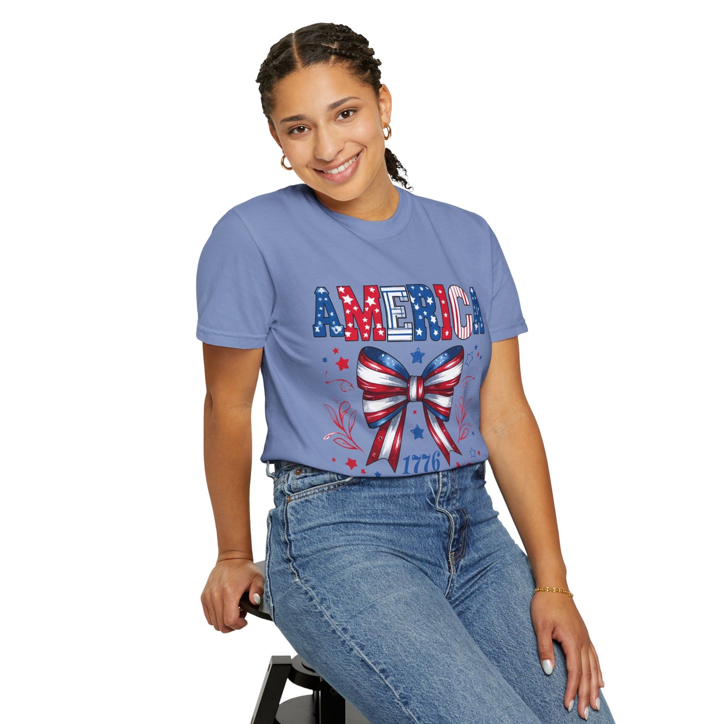 America 1776 'Land of the Free' Patriotic T-Shirt