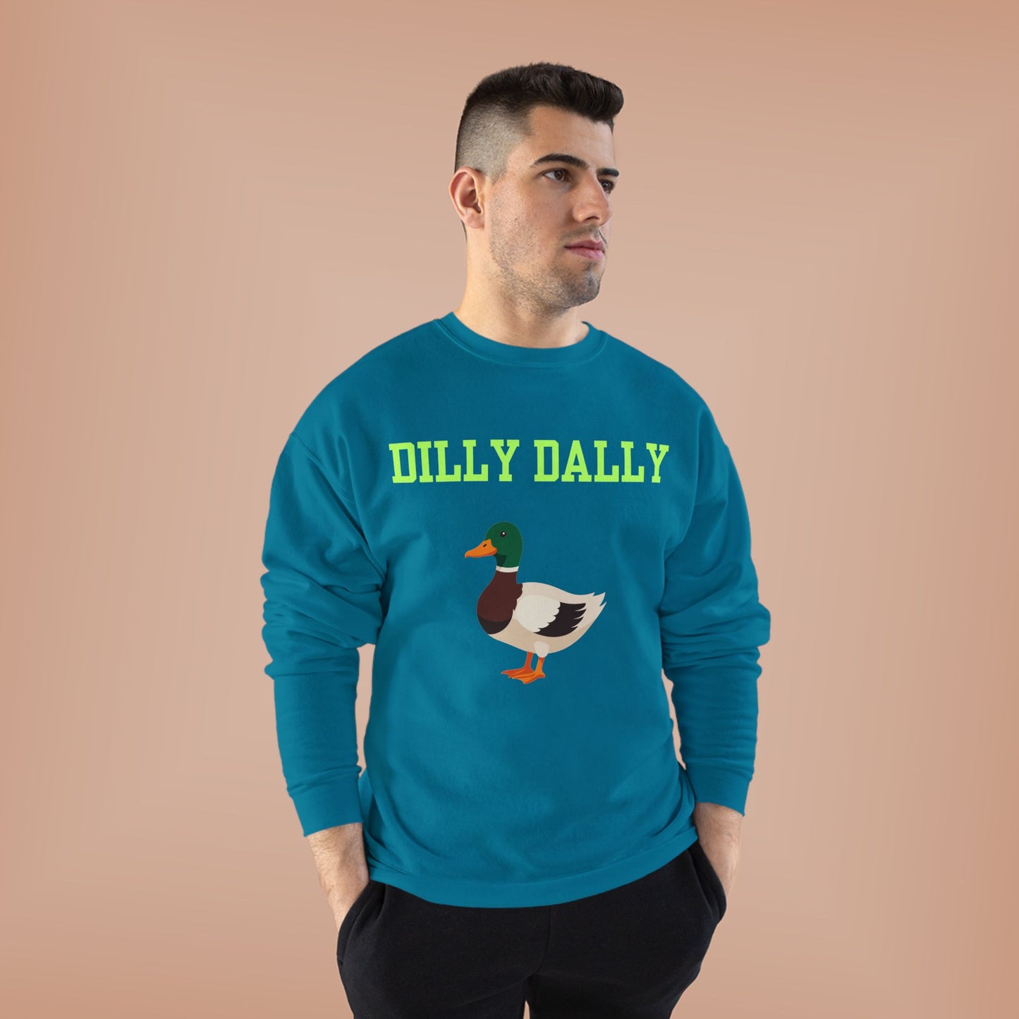 Dilly Dally Mallard Crewneck Sweatshirt