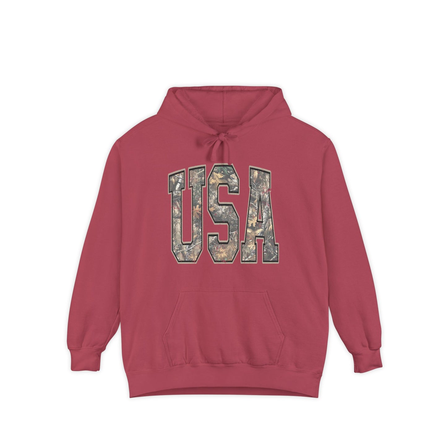 USA Camo Hoodie — Military-Inspired Patriotic Pullover