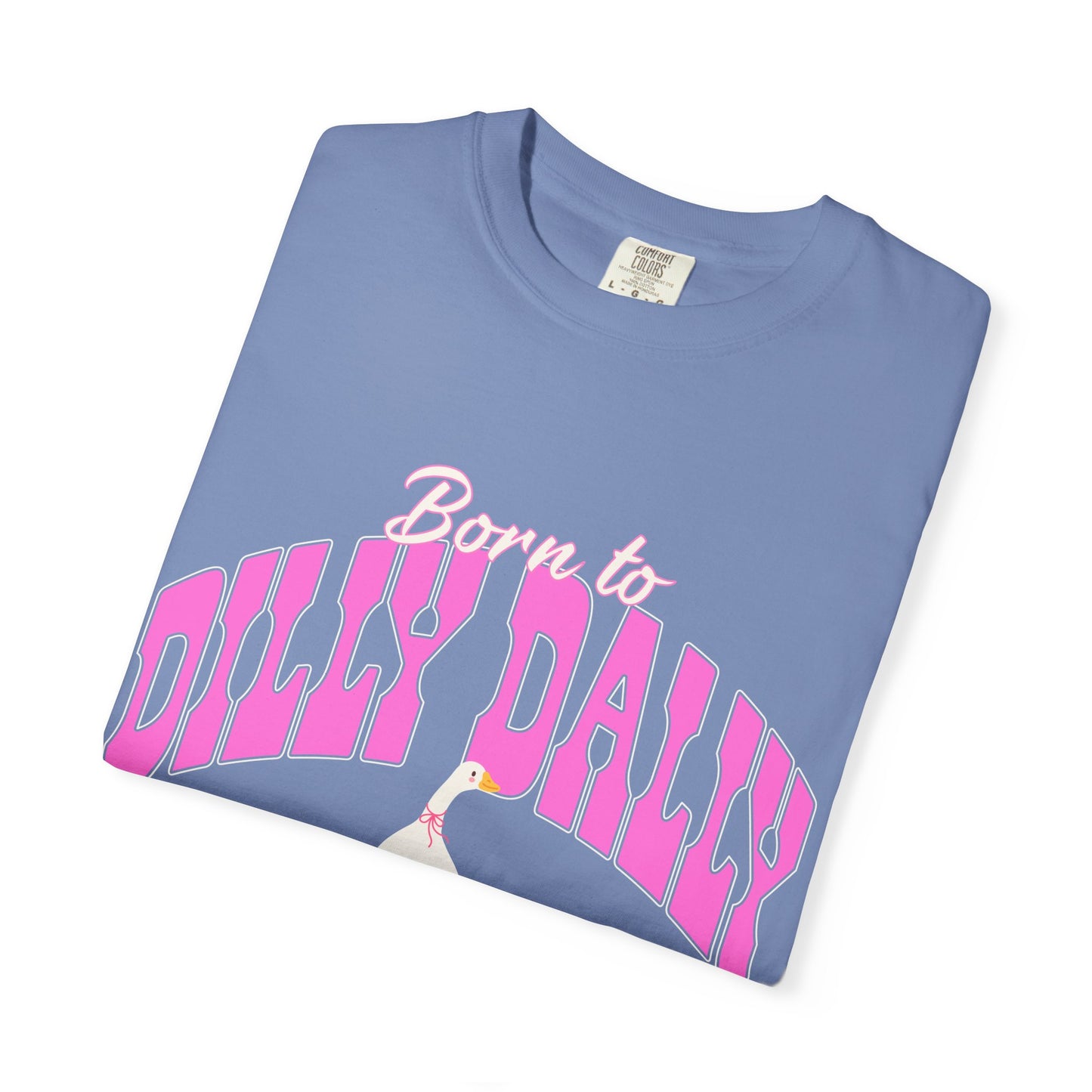 Dilly Dally Pink Arch Graphic Tee