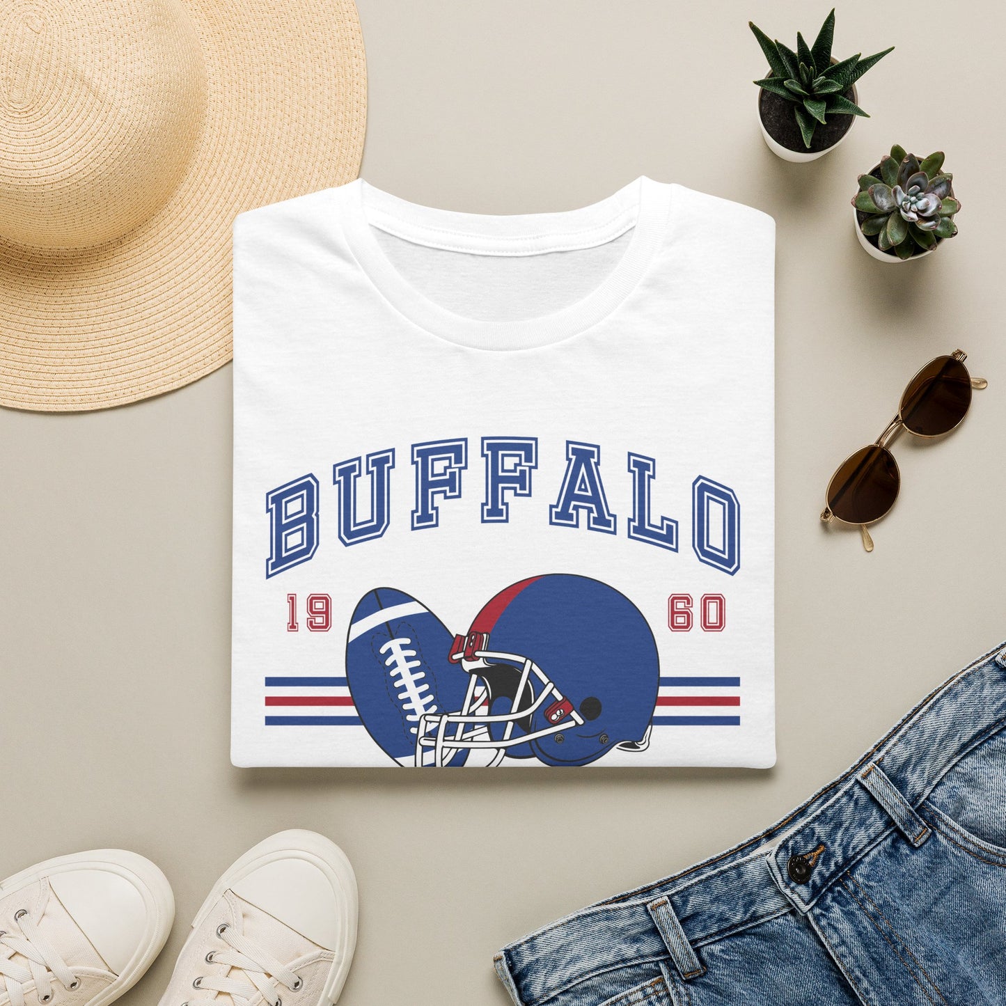 Buffalo Football Vintage T-Shirt
