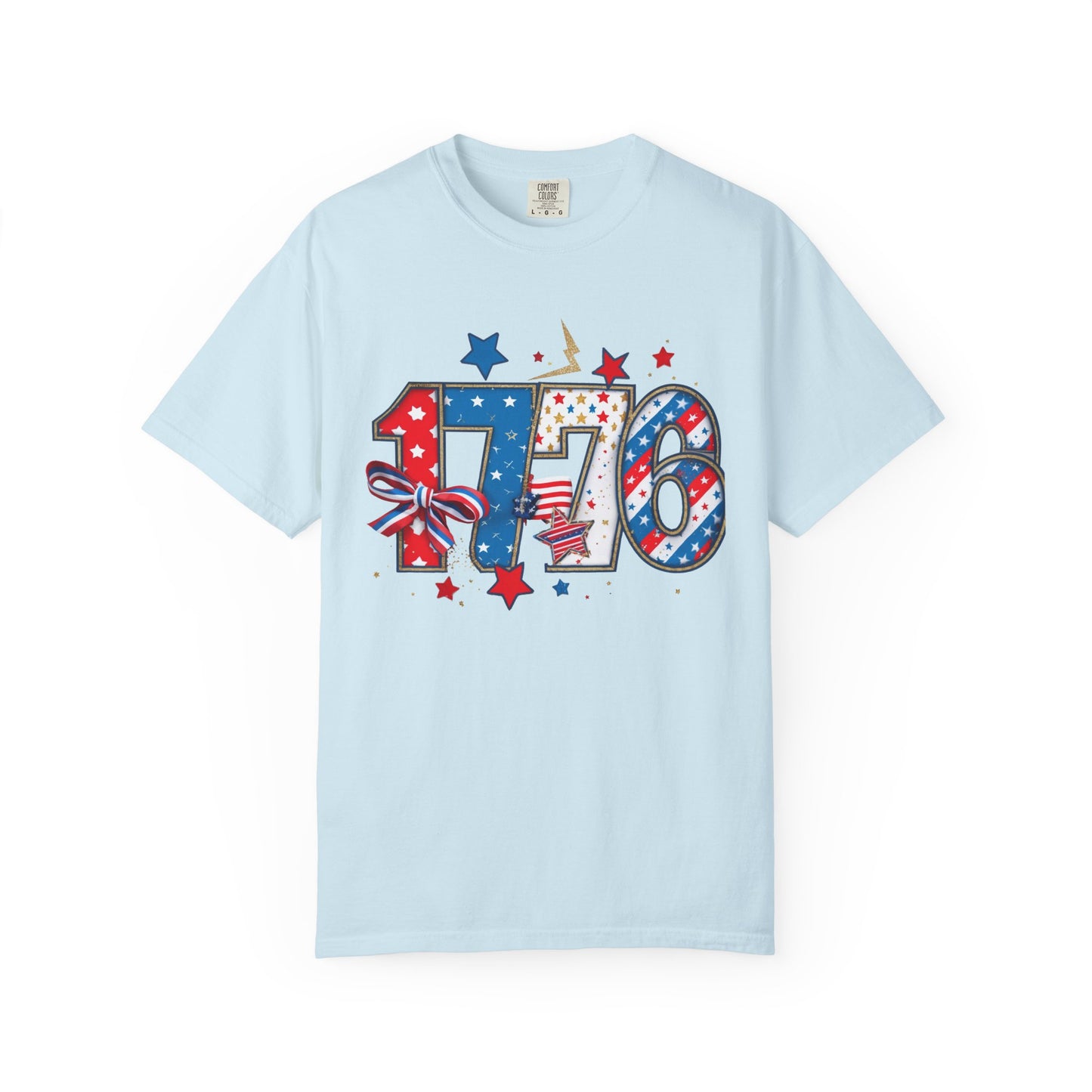 1776 Patriotic T-Shirt — American Flag Stars & Stripes Independence Day Tee