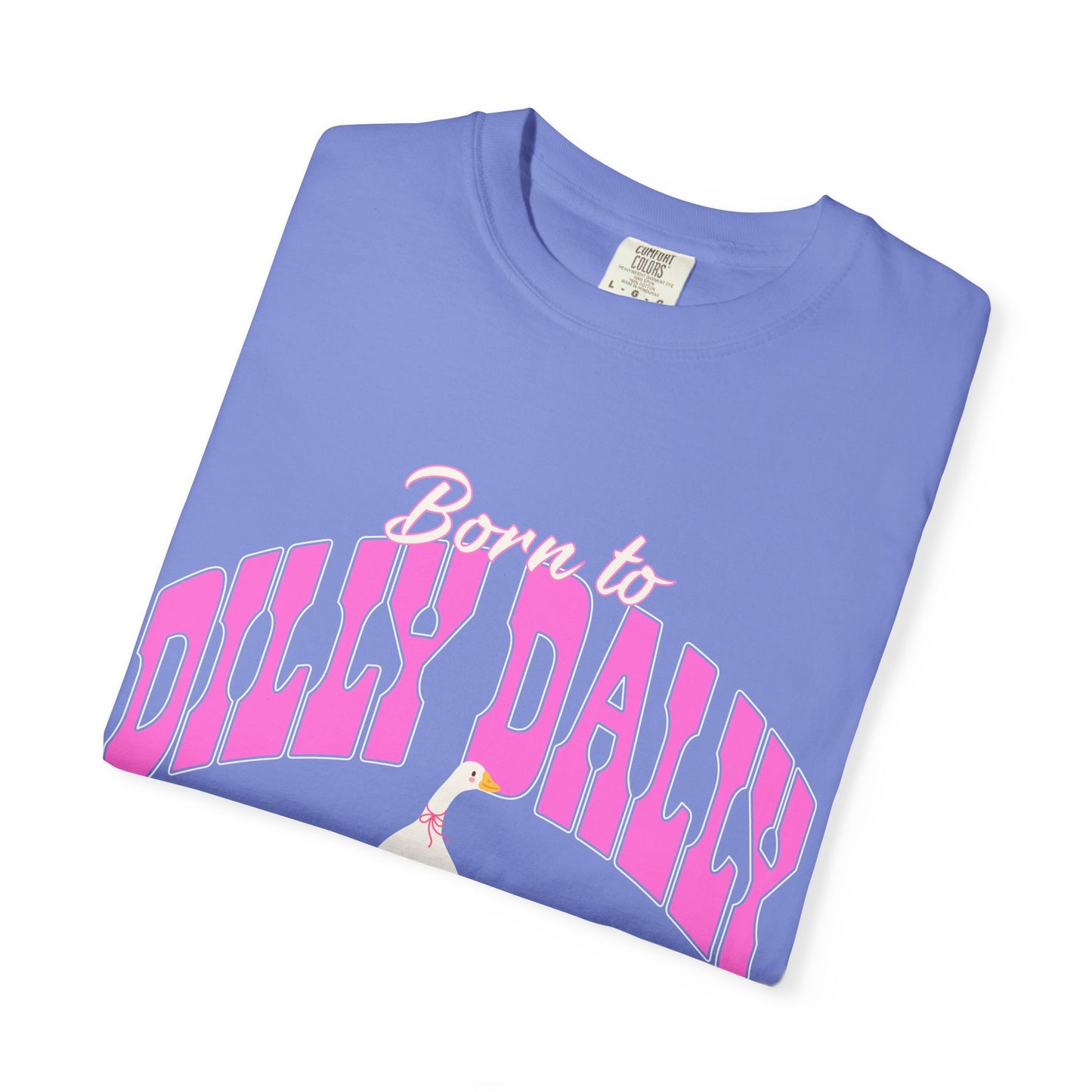 Dilly Dally Pink Arch Graphic Tee