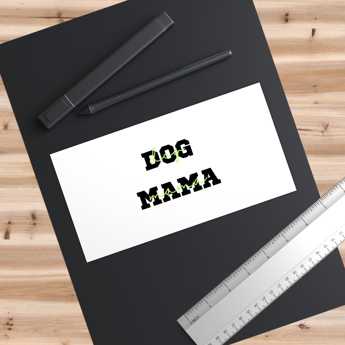 Dog Mama Bumper Sticker – Funny Pet Lover Decal
