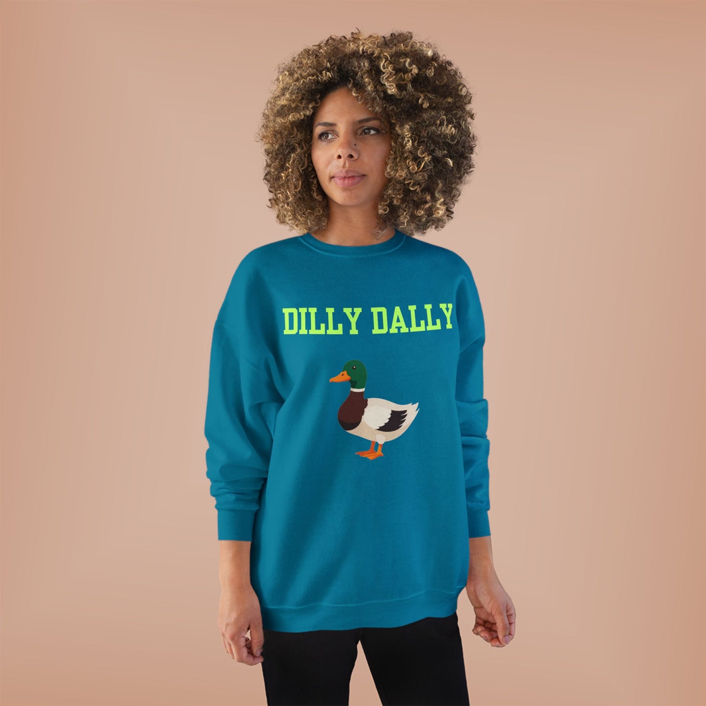 Dilly Dally Mallard Crewneck Sweatshirt