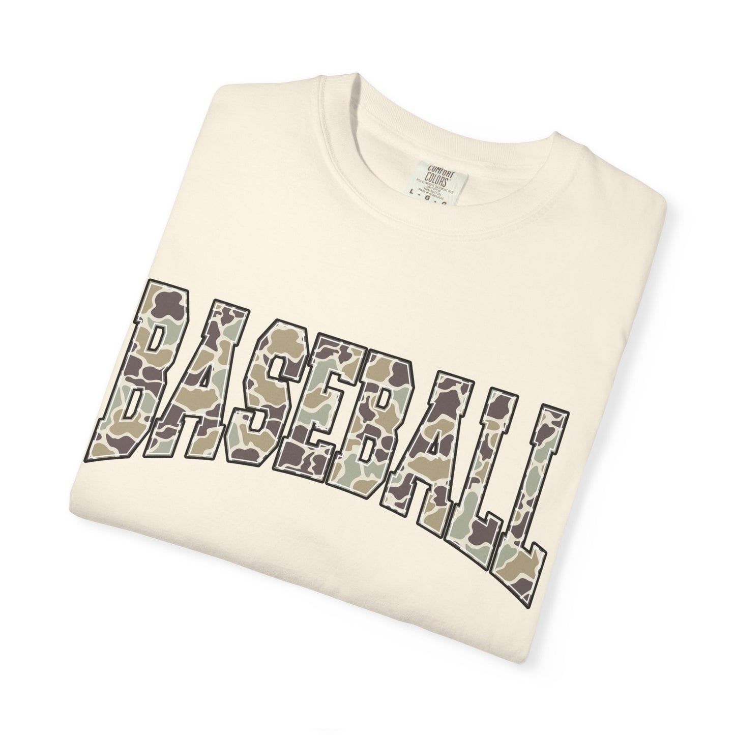 Baseball Camo Graphic T-Shirt