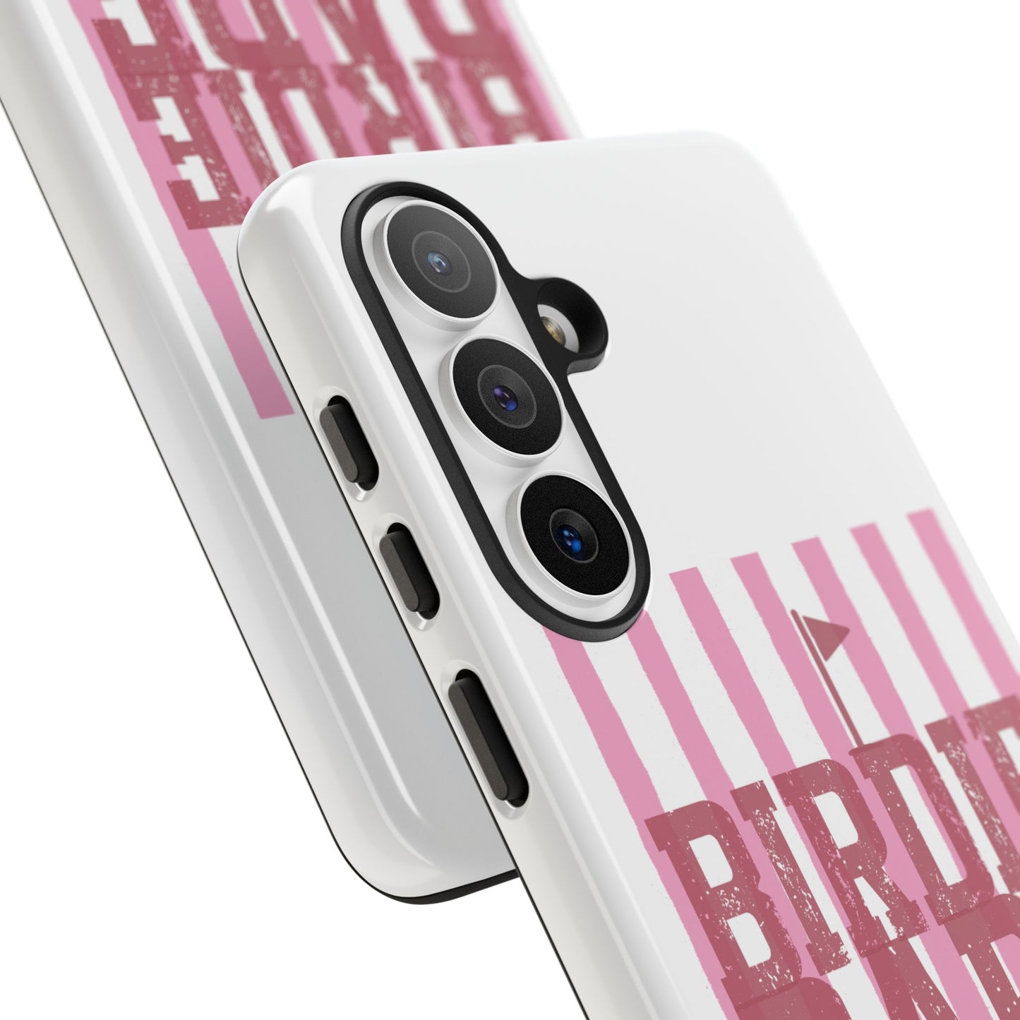 Birdie Babe Phone Case — Pink Striped Golf iPhone Case