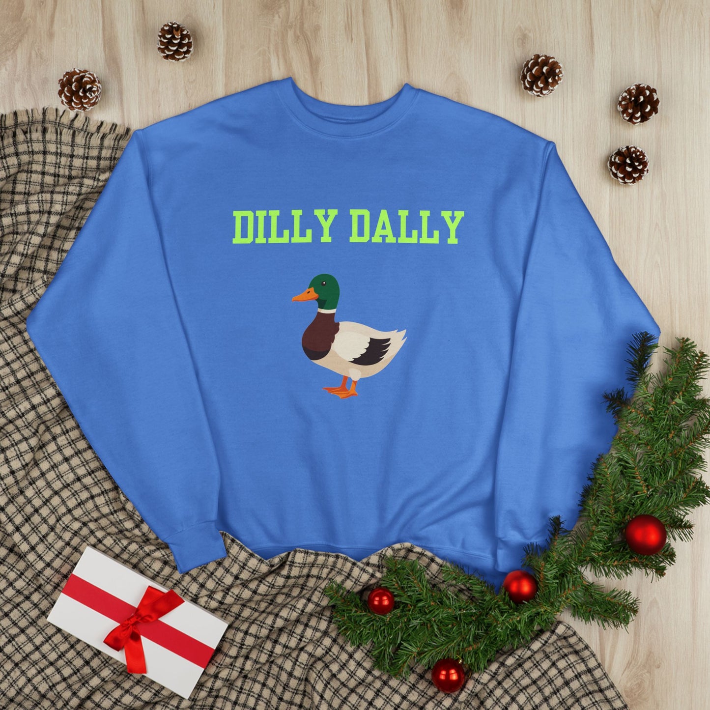 Dilly Dally Mallard Crewneck Sweatshirt