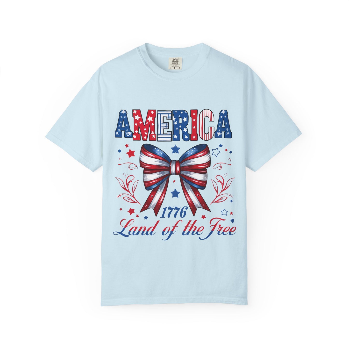 America 1776 'Land of the Free' Patriotic T-Shirt
