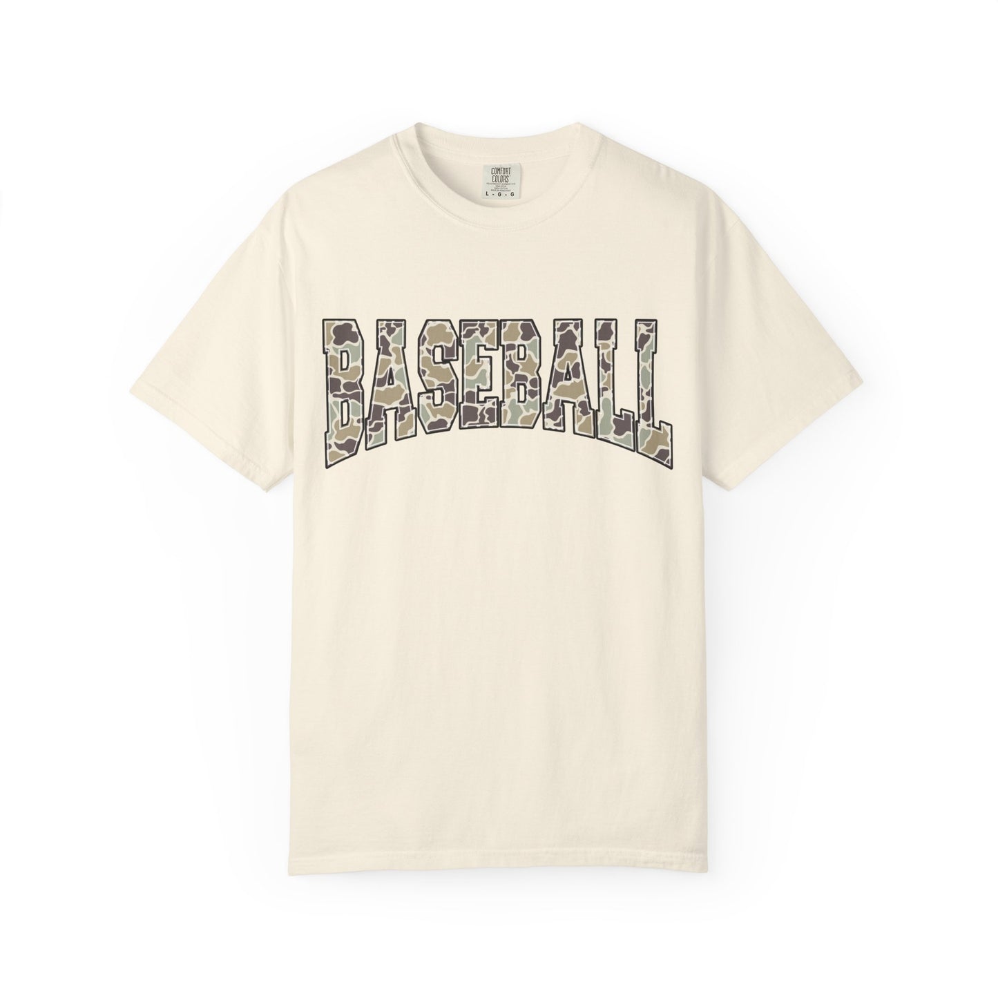 Baseball Camo Graphic T-Shirt