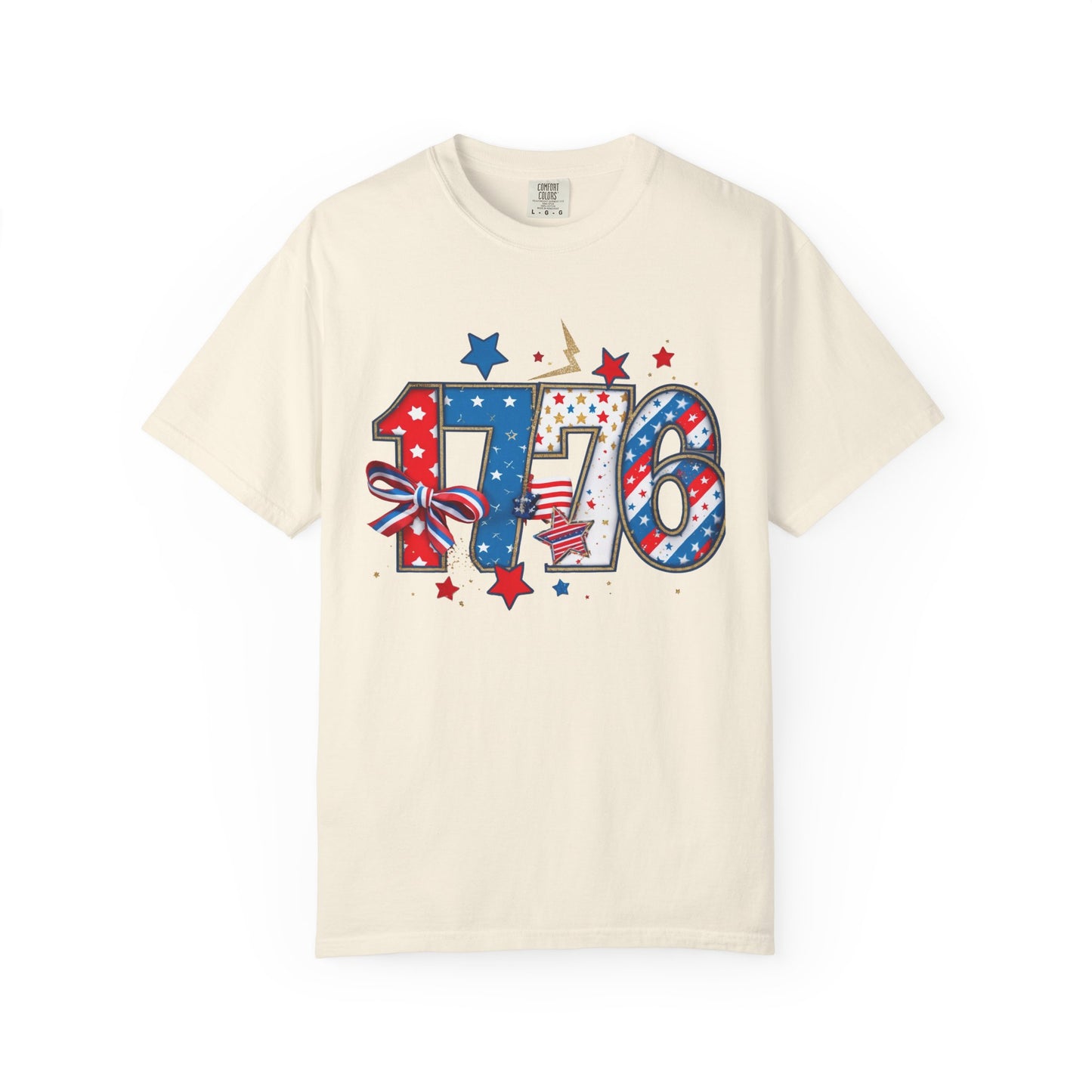 1776 Patriotic T-Shirt — American Flag Stars & Stripes Independence Day Tee