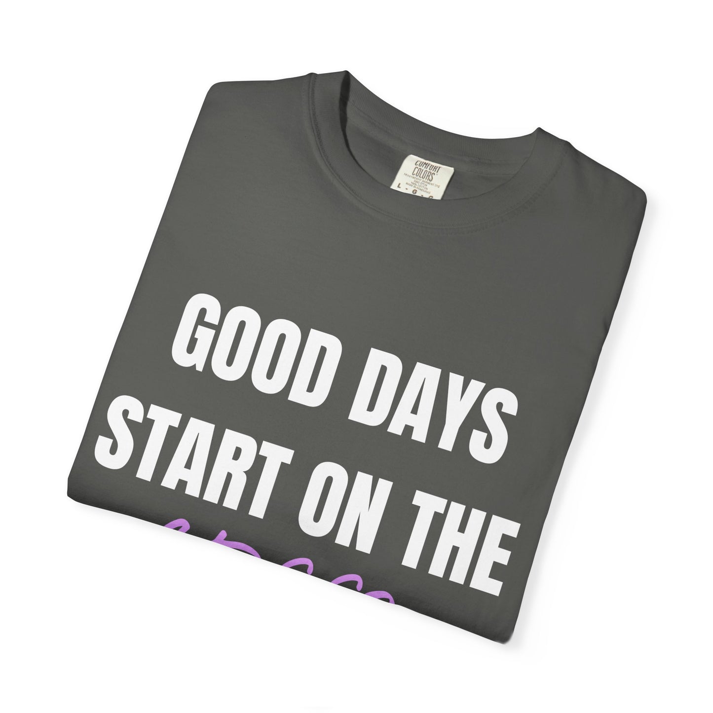 Good Days Start on the Green- Golf Tee