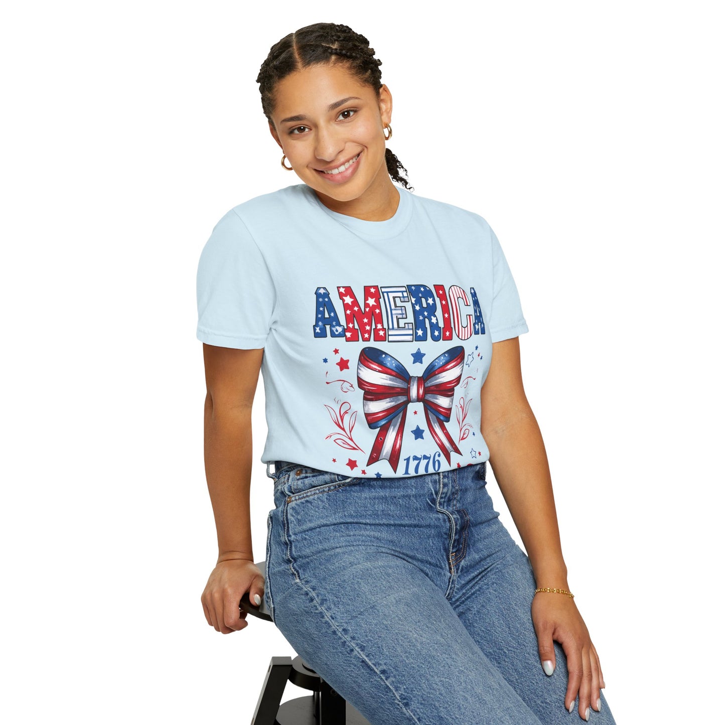 America 1776 'Land of the Free' Patriotic T-Shirt