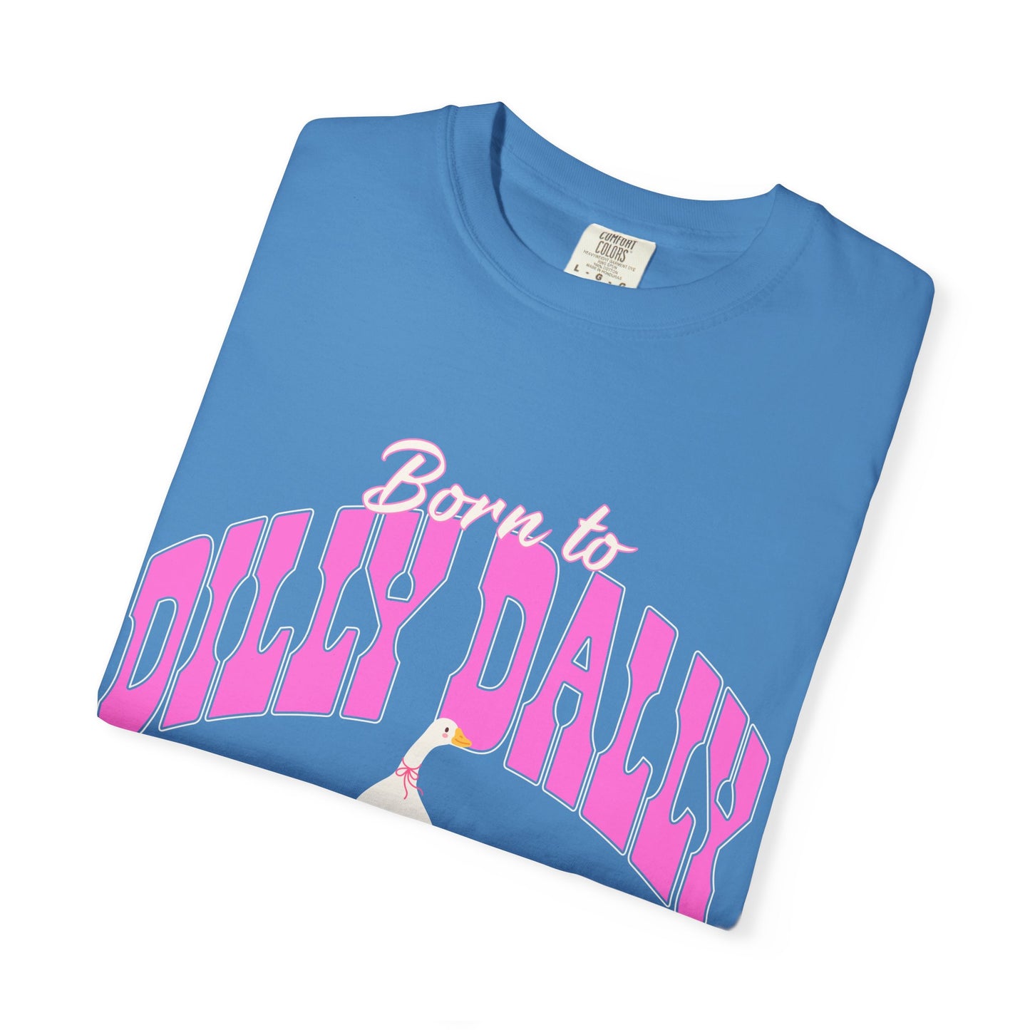 Dilly Dally Pink Arch Graphic Tee