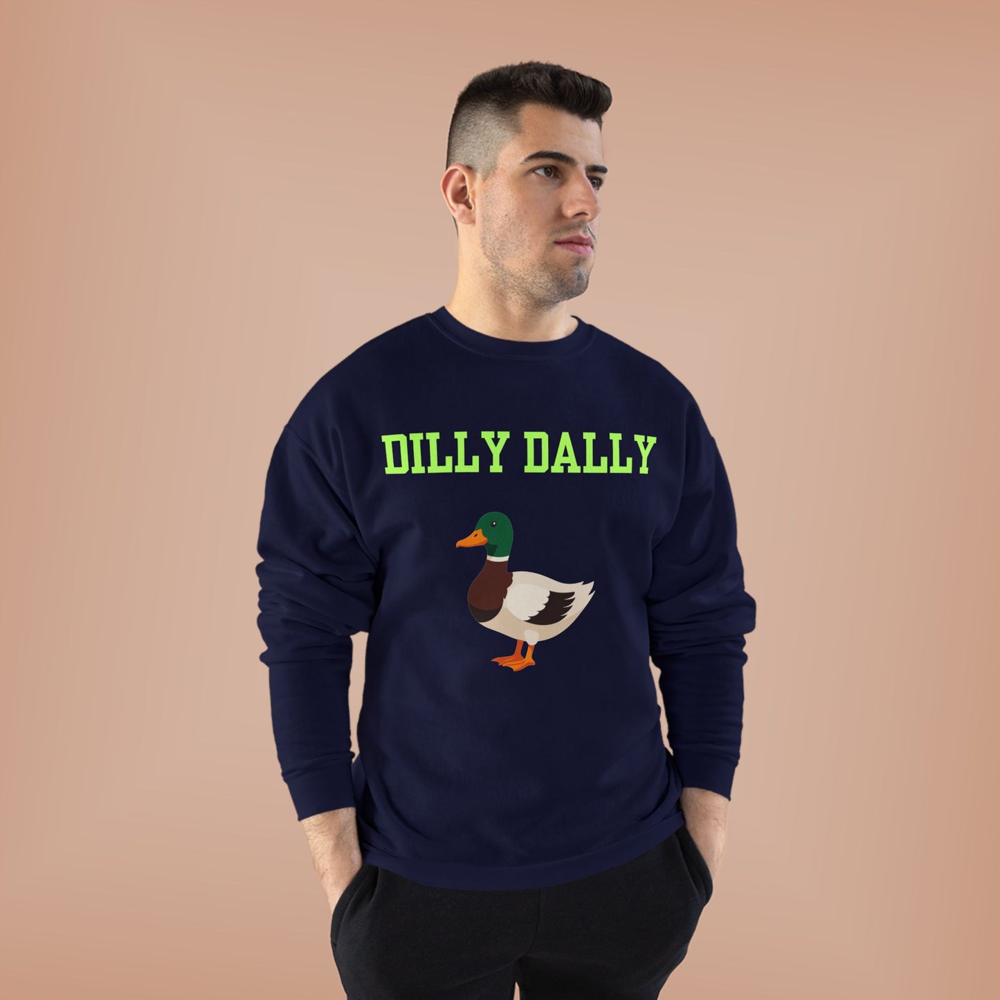 Dilly Dally Mallard Crewneck Sweatshirt