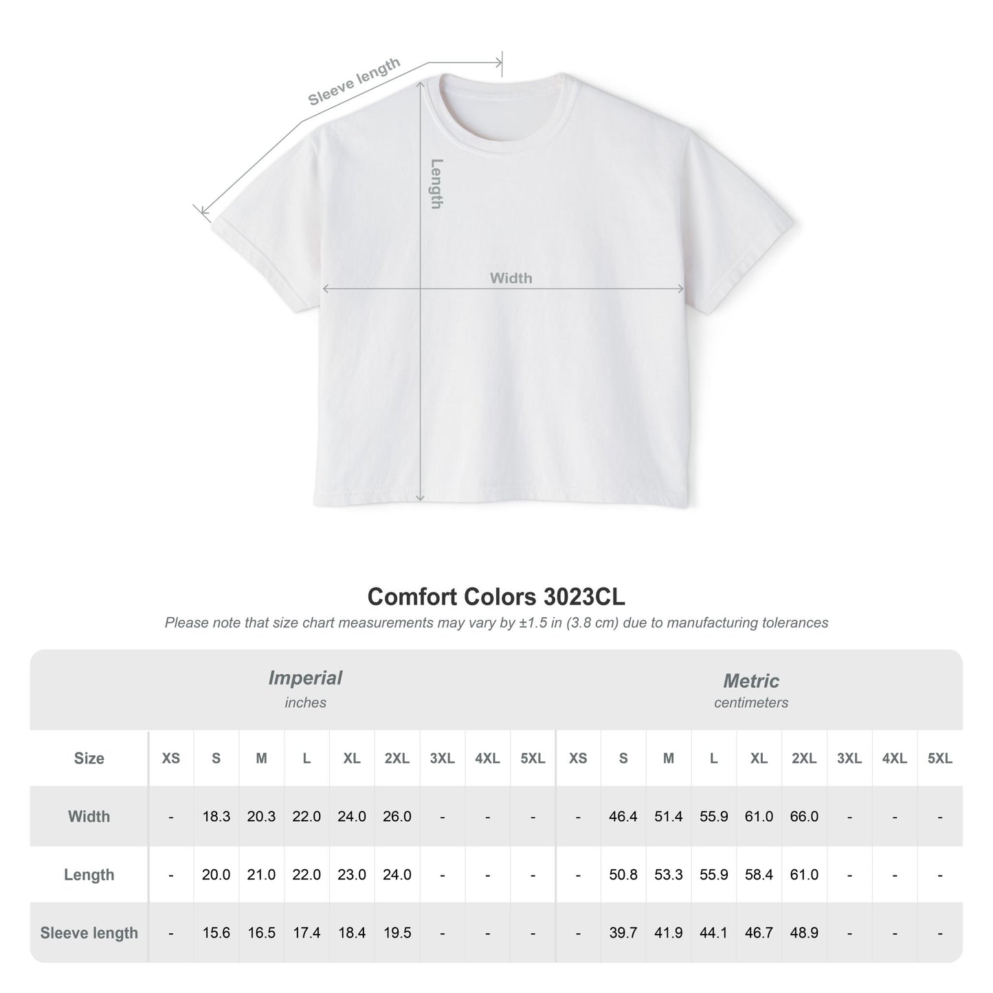 Baseball Camo Boxy Tee — Women's Cropped Casual Shirt