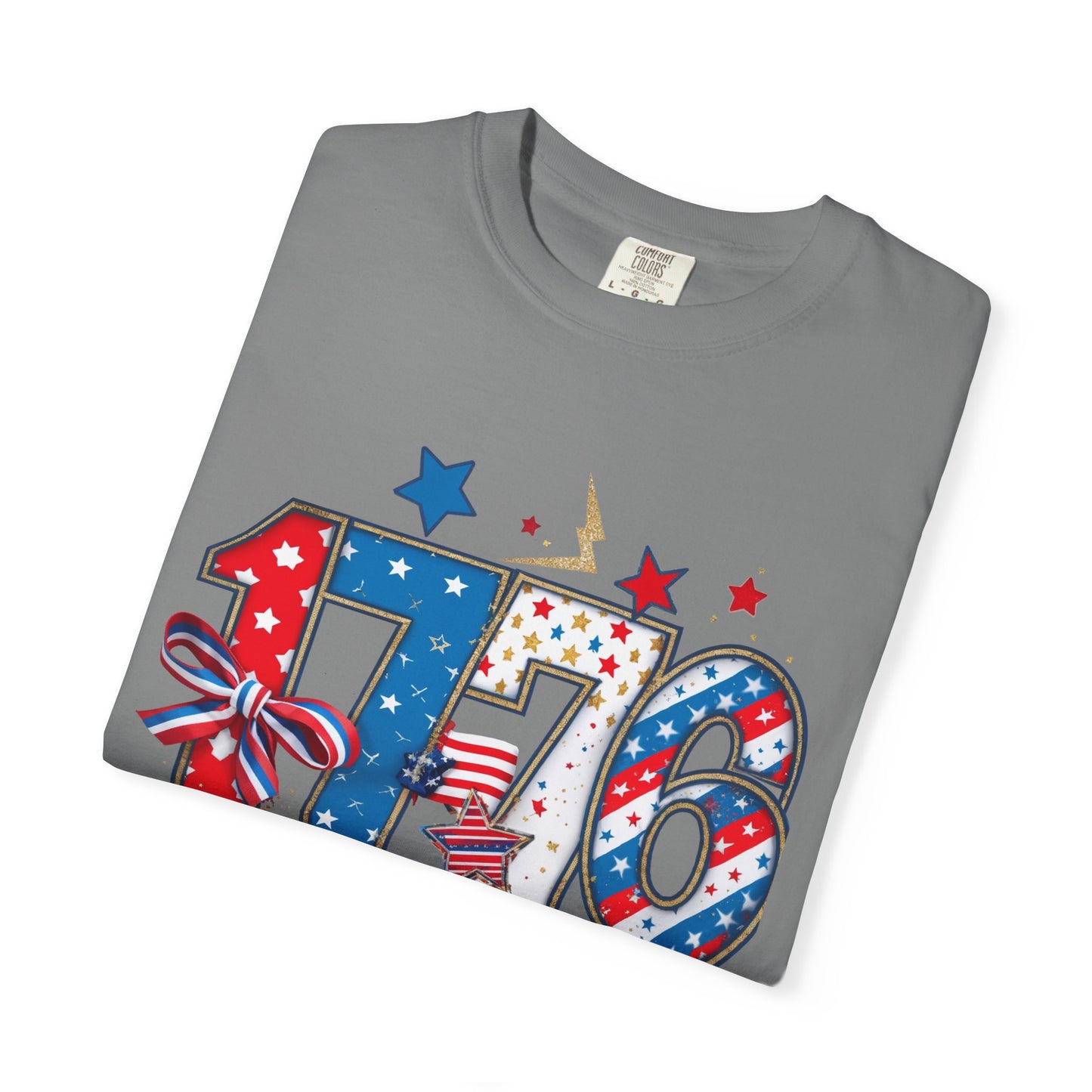 1776 Patriotic T-Shirt — American Flag Stars & Stripes Independence Day Tee