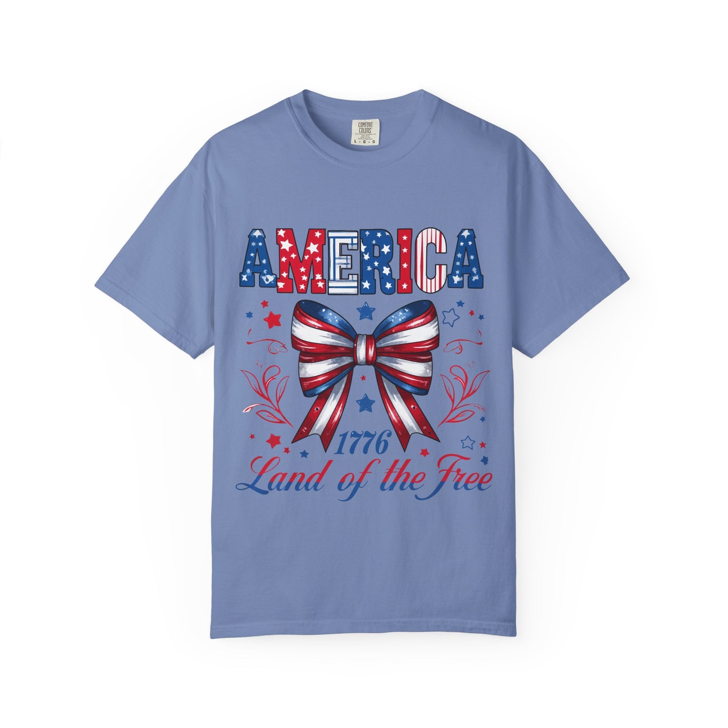 America 1776 'Land of the Free' Patriotic T-Shirt