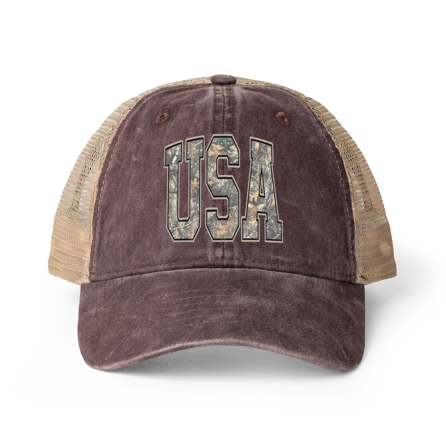 Women's Washed Mesh-Back Cap
