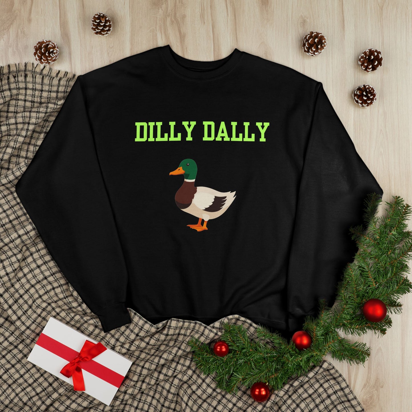 Dilly Dally Mallard Crewneck Sweatshirt