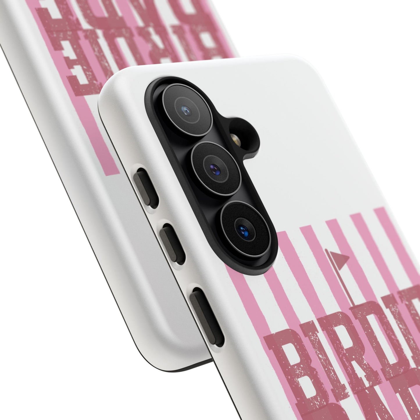 Birdie Babe Phone Case — Pink Striped Golf iPhone Case