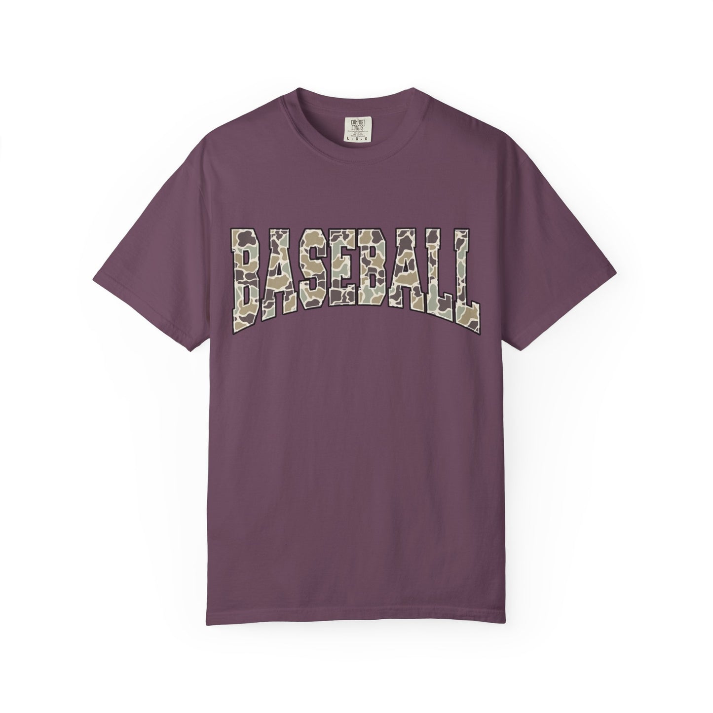Baseball Camo Graphic T-Shirt