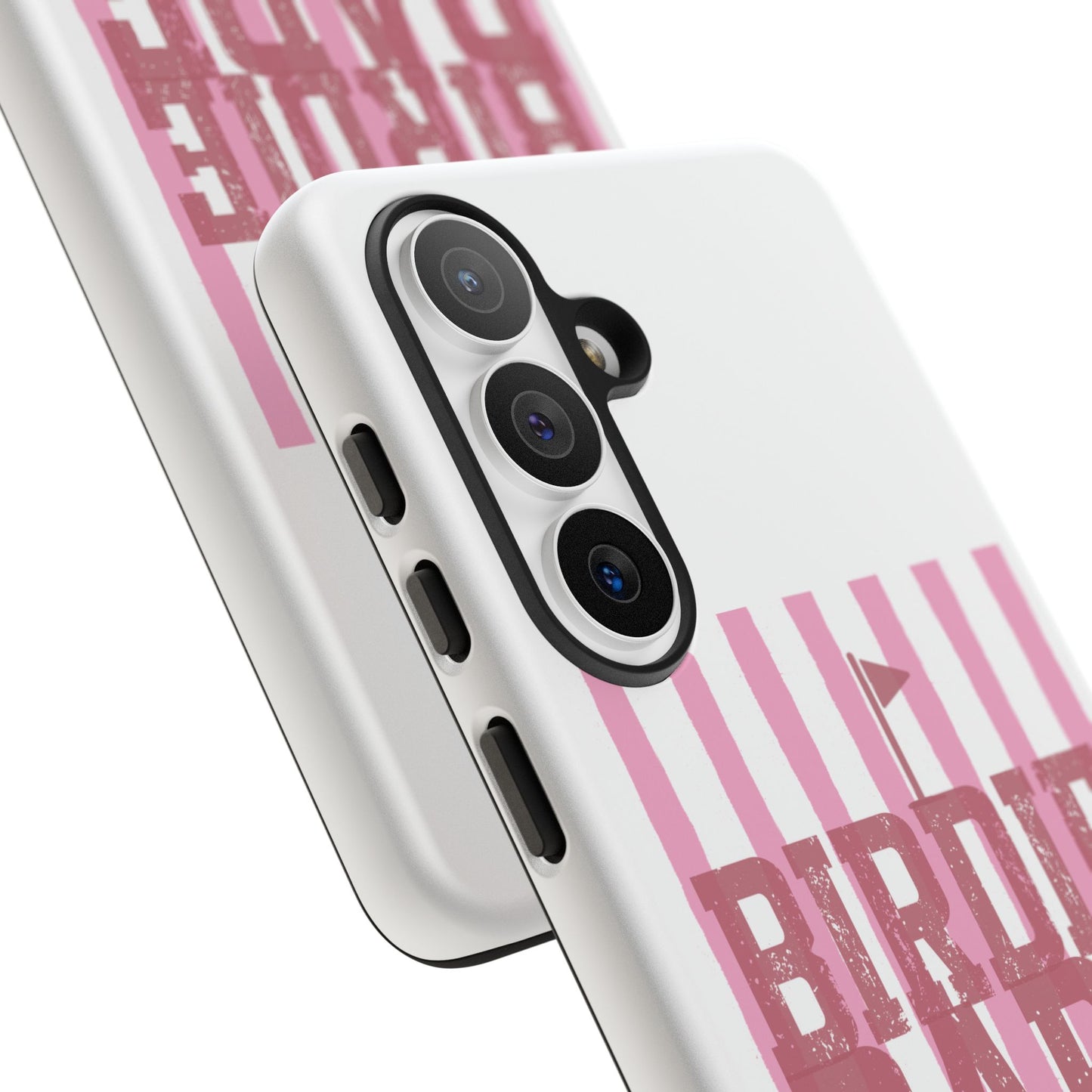 Birdie Babe Phone Case — Pink Striped Golf iPhone Case