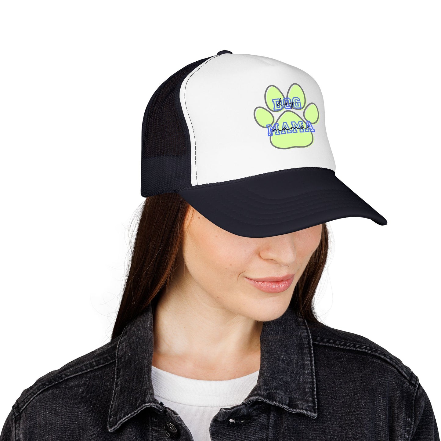 Dog Mama Trucker Hat — 'Dog Mama' Pet Mom Foam Trucker Cap