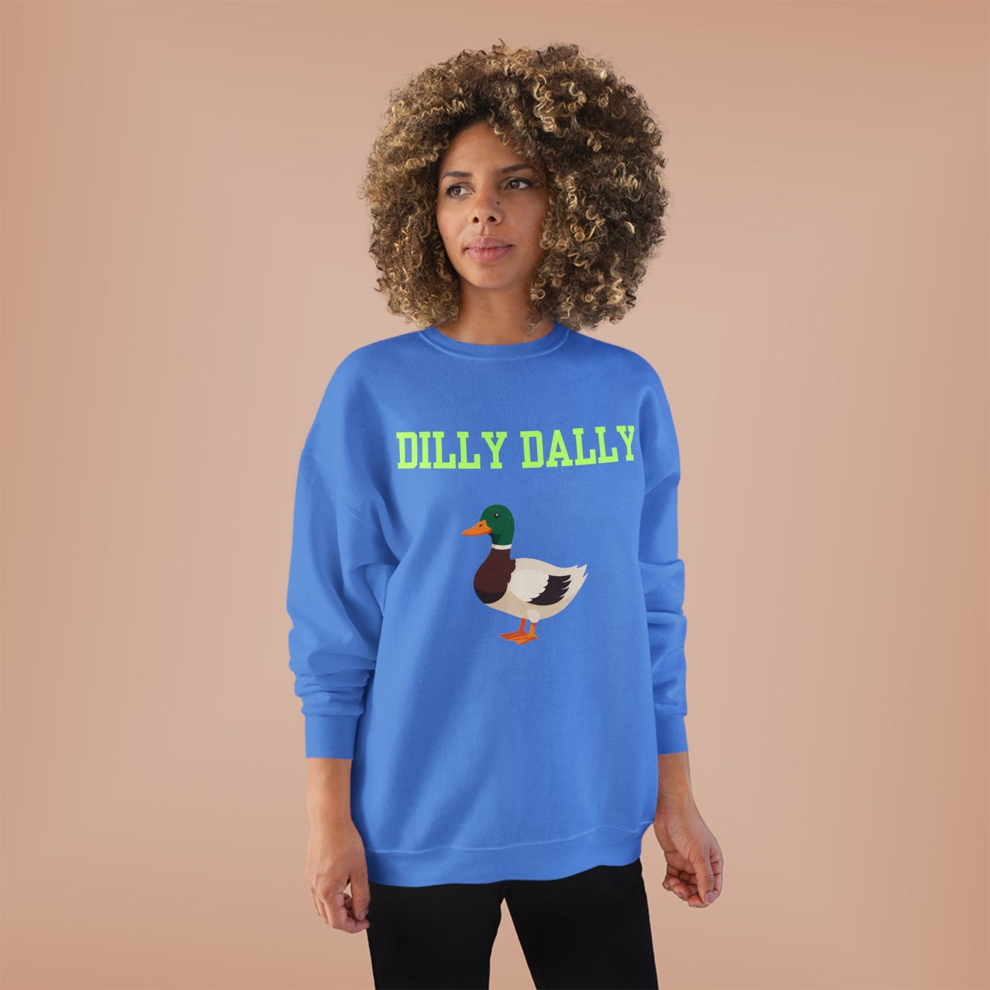 Dilly Dally Mallard Crewneck Sweatshirt