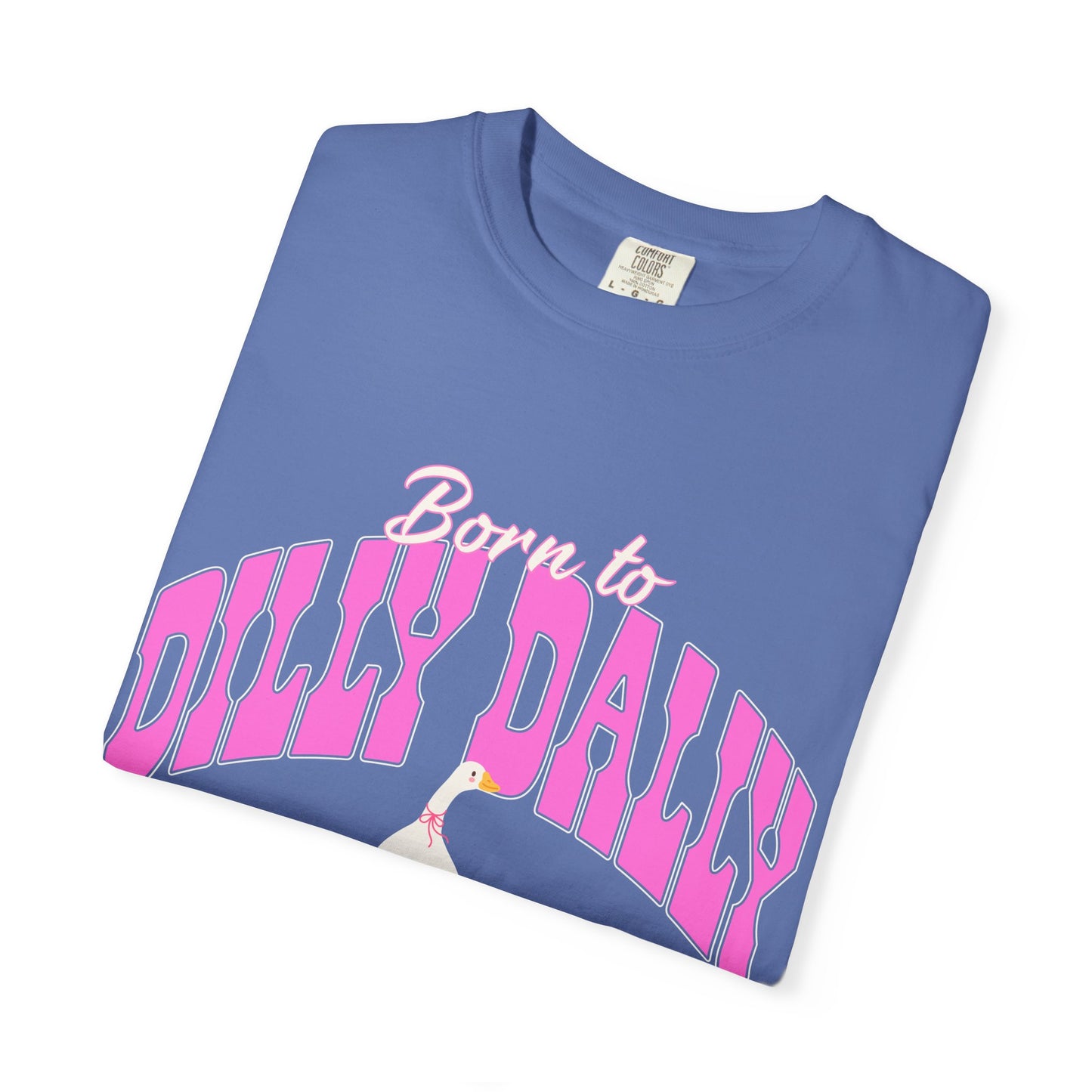 Dilly Dally Pink Arch Graphic Tee