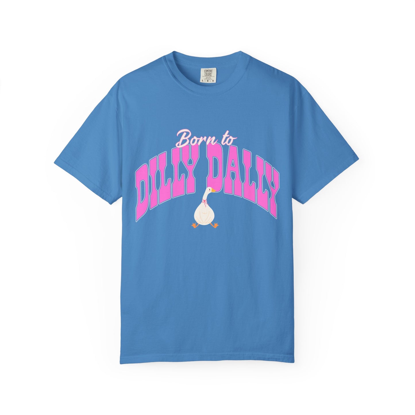 Dilly Dally Pink Arch Graphic Tee