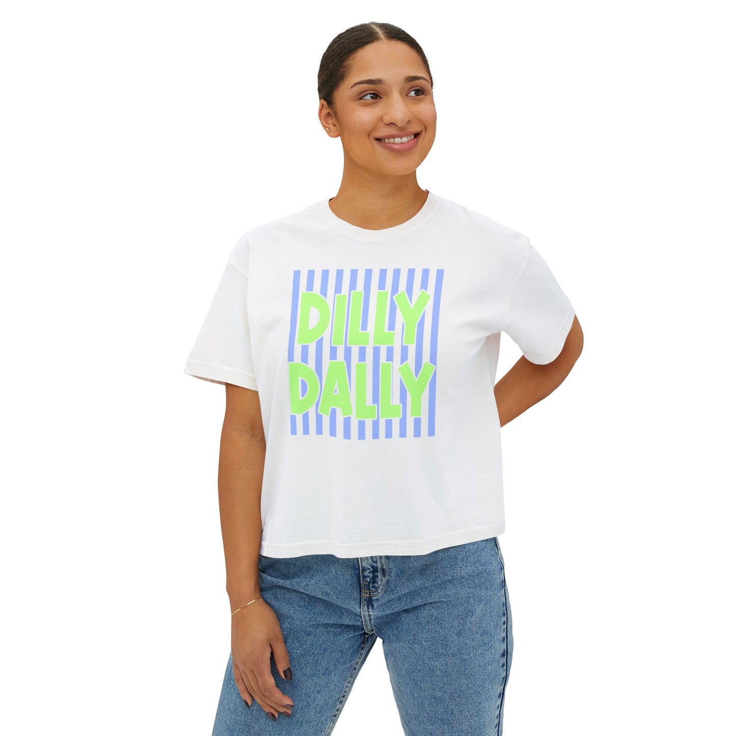 Dilly Dally Boxy Tee