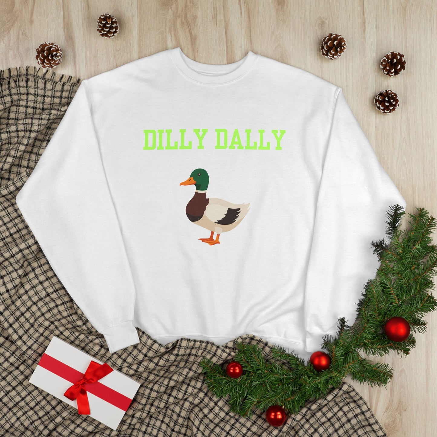 Dilly Dally Mallard Crewneck Sweatshirt