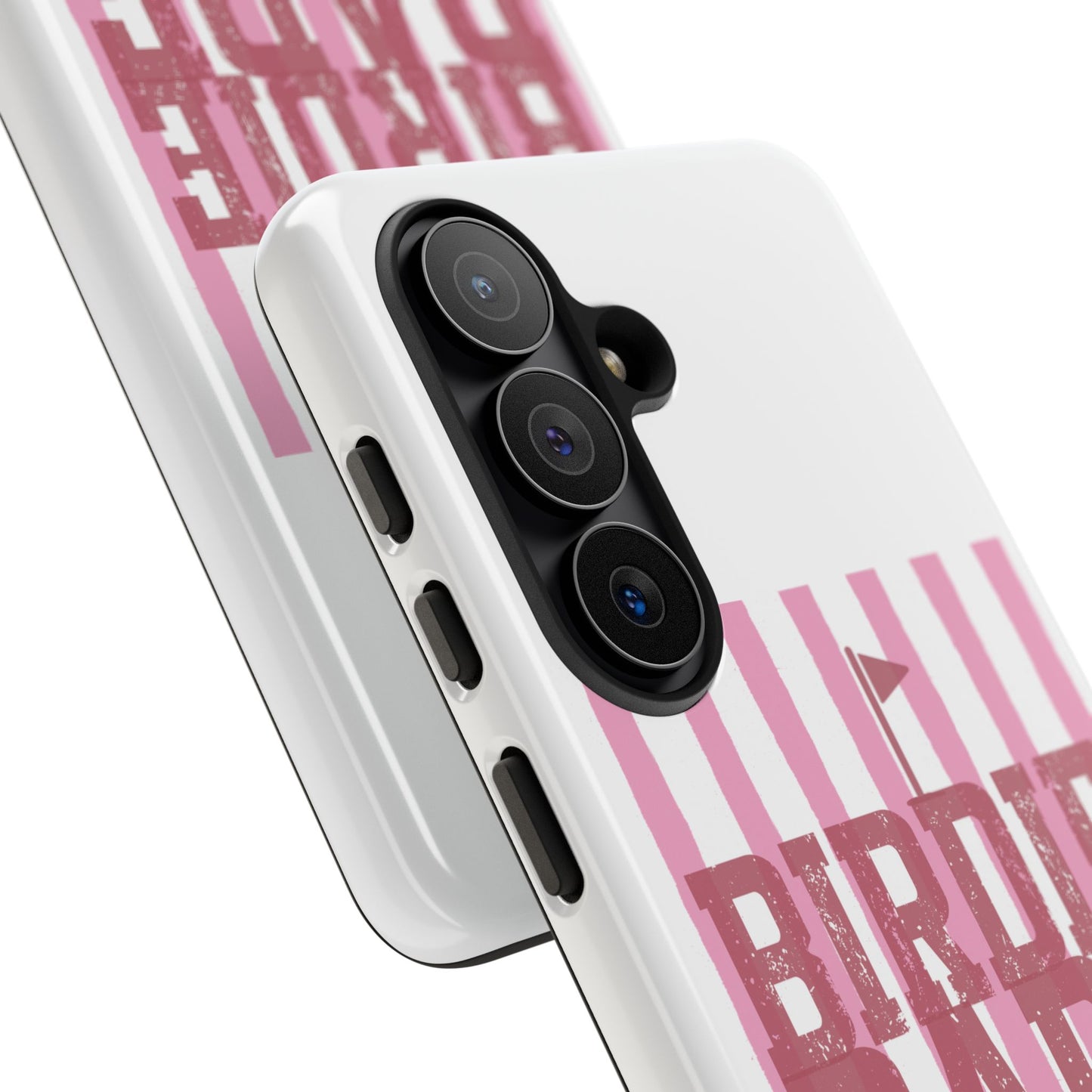 Birdie Babe Phone Case — Pink Striped Golf iPhone Case
