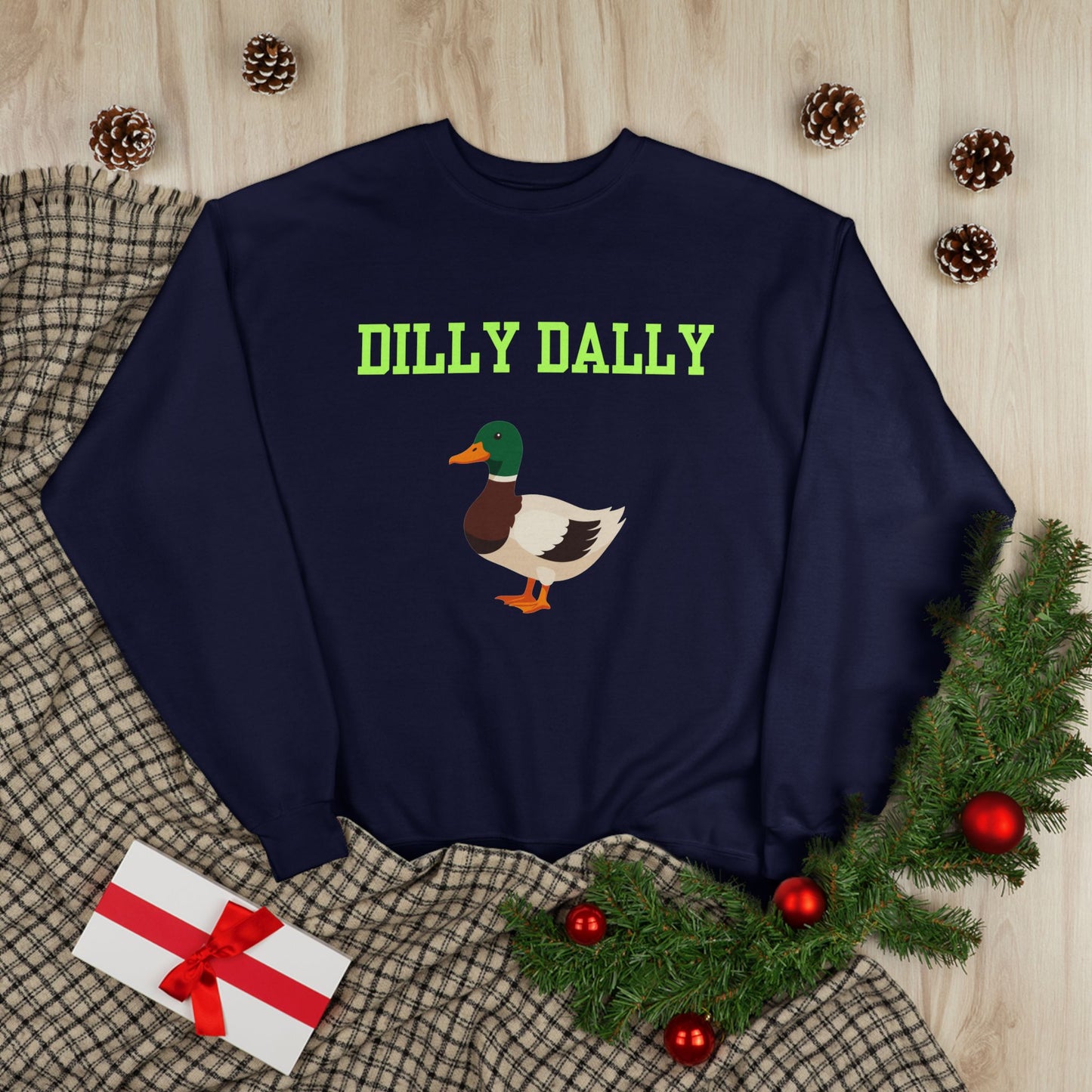 Dilly Dally Mallard Crewneck Sweatshirt