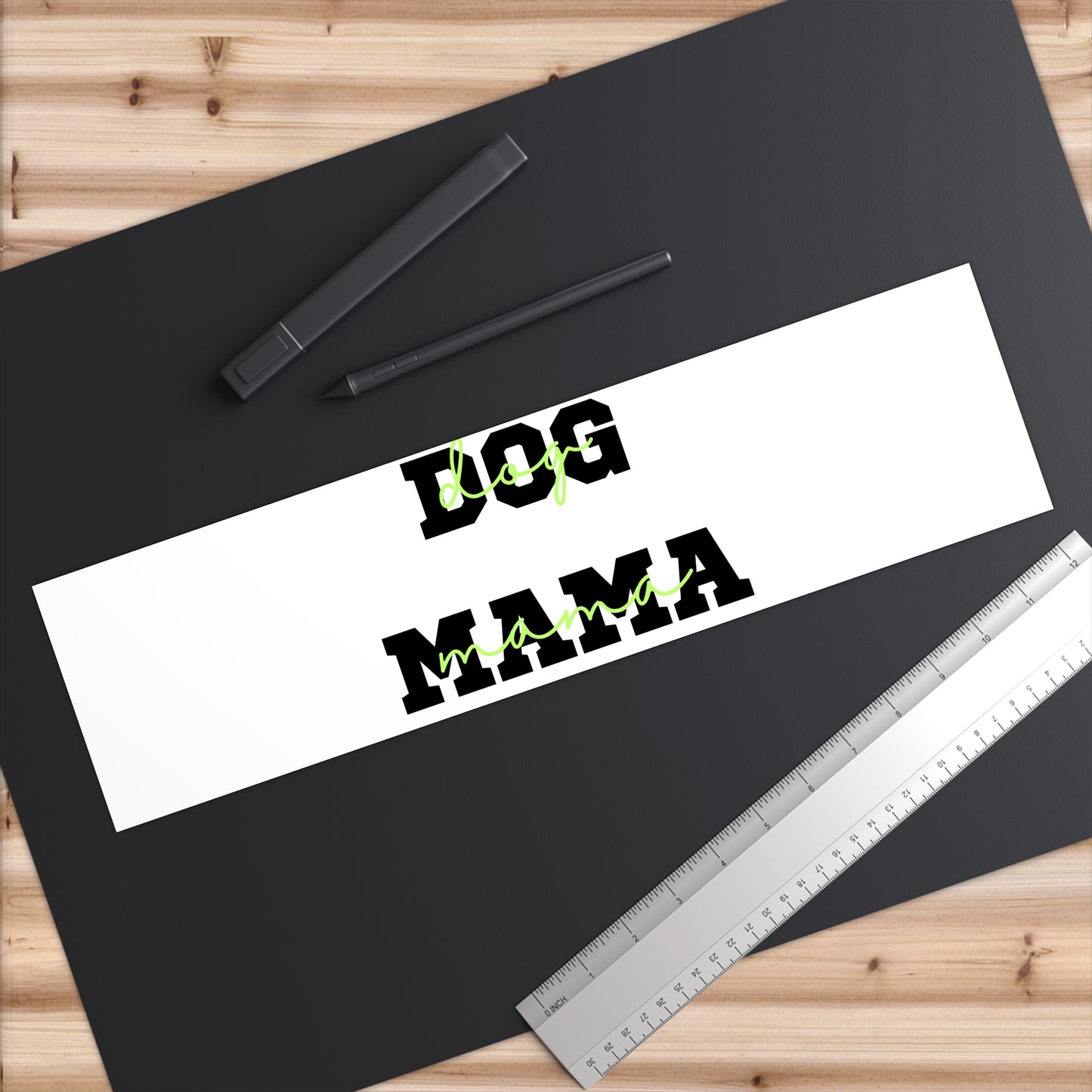 Dog Mama Bumper Sticker – Funny Pet Lover Decal