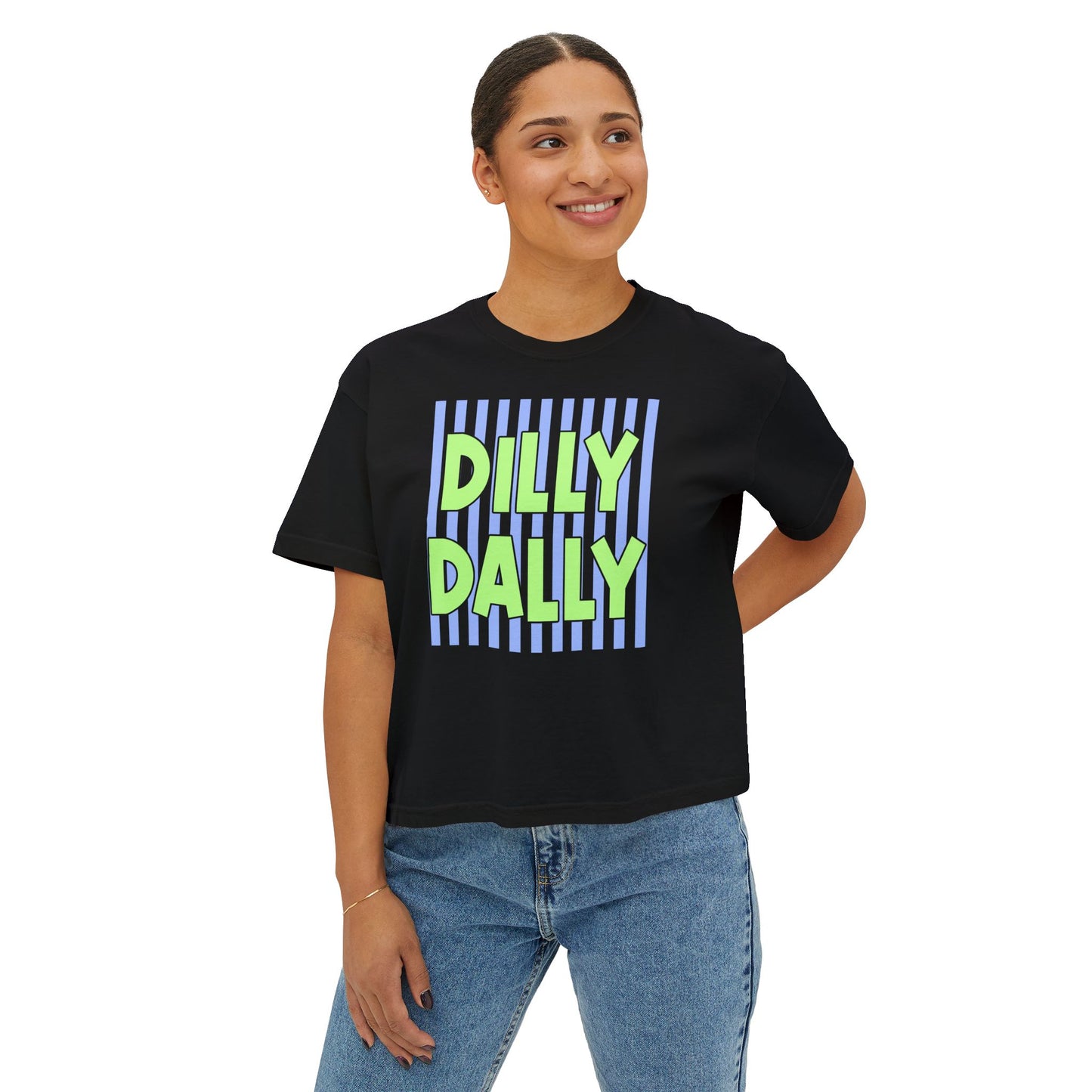 Dilly Dally Boxy Tee