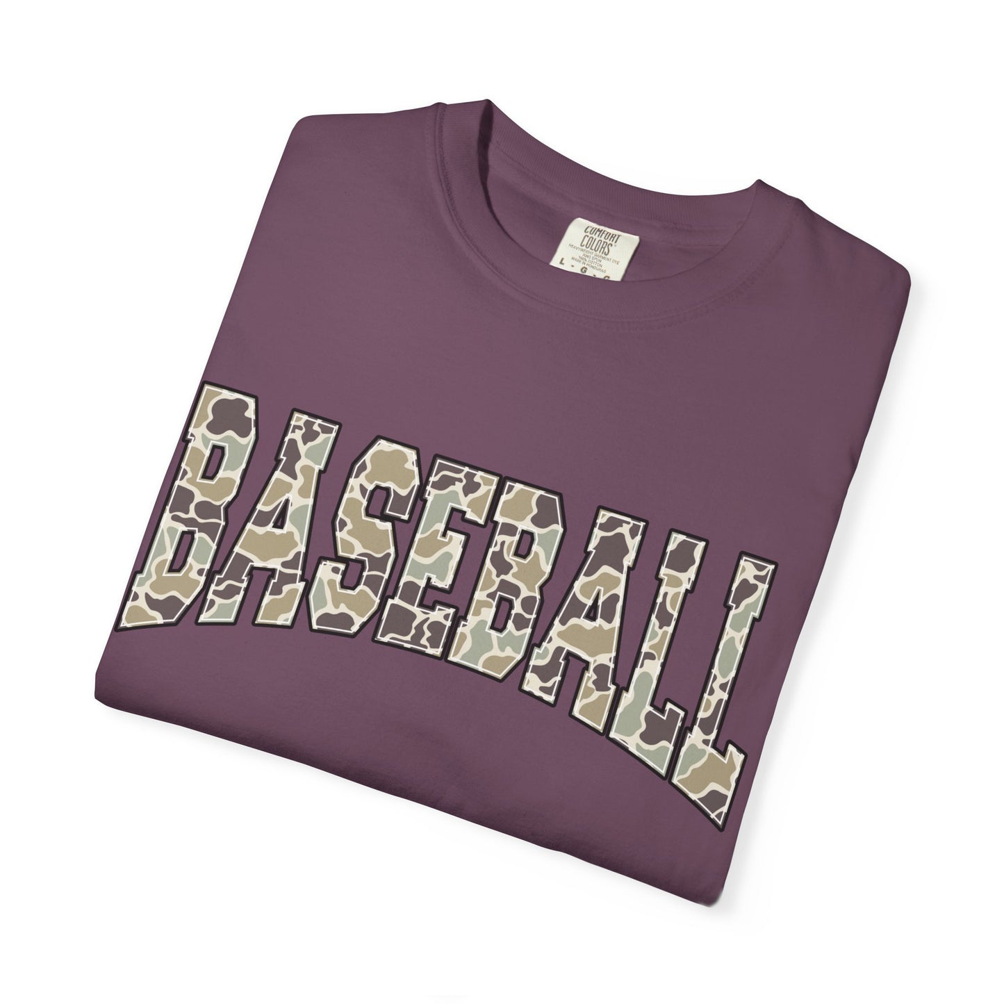 Baseball Camo Graphic T-Shirt