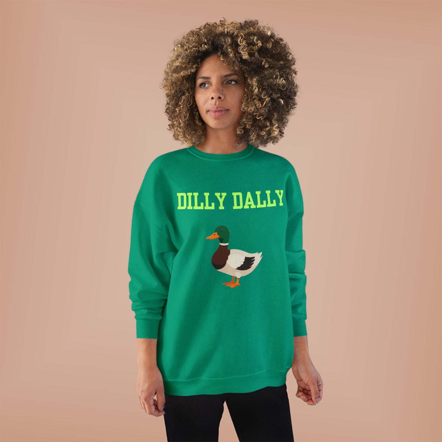 Dilly Dally Mallard Crewneck Sweatshirt