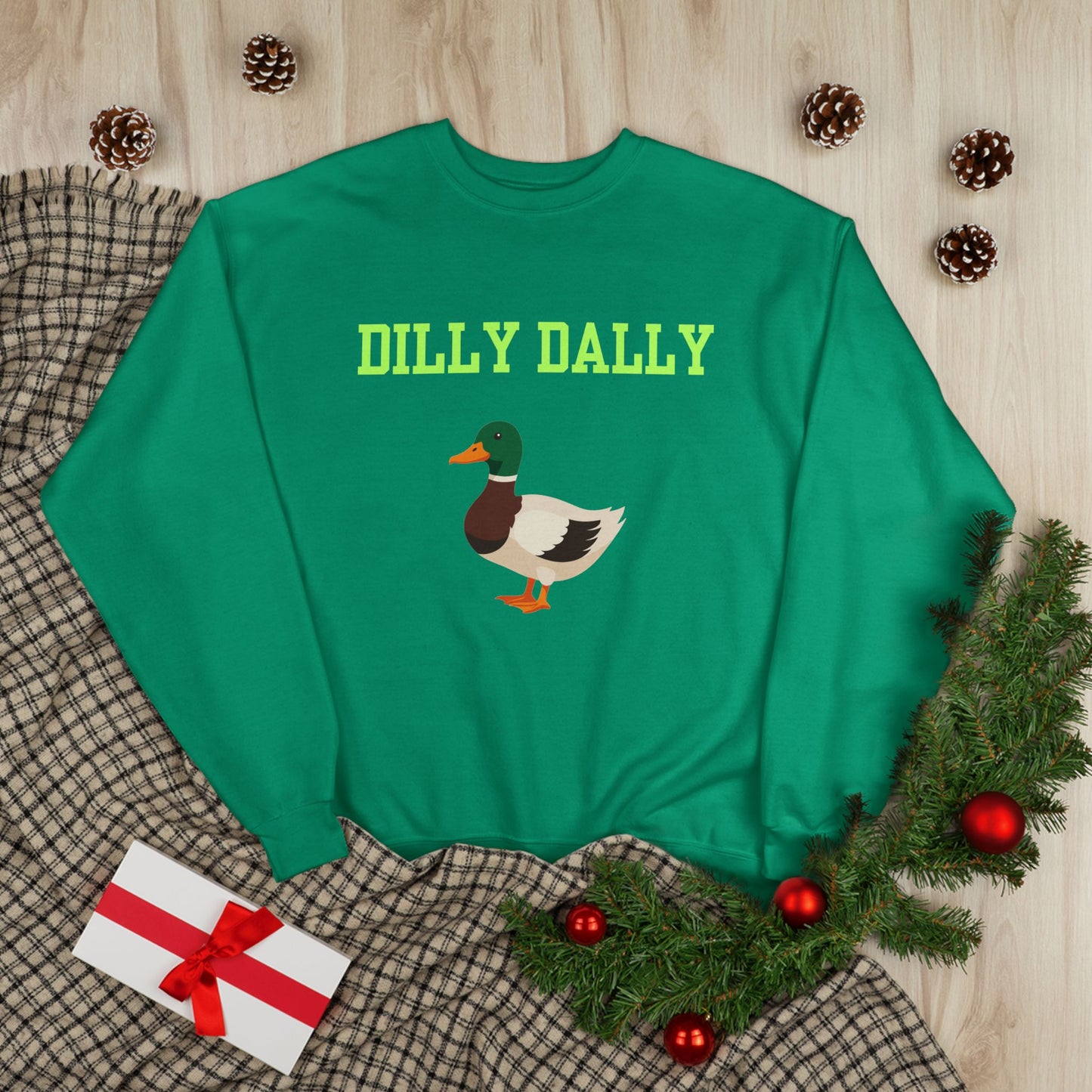 Dilly Dally Mallard Crewneck Sweatshirt