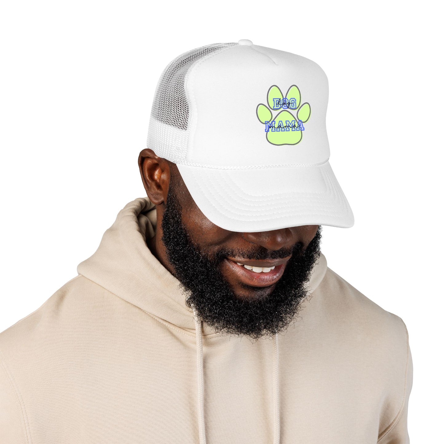 Dog Mama Trucker Hat — 'Dog Mama' Pet Mom Foam Trucker Cap