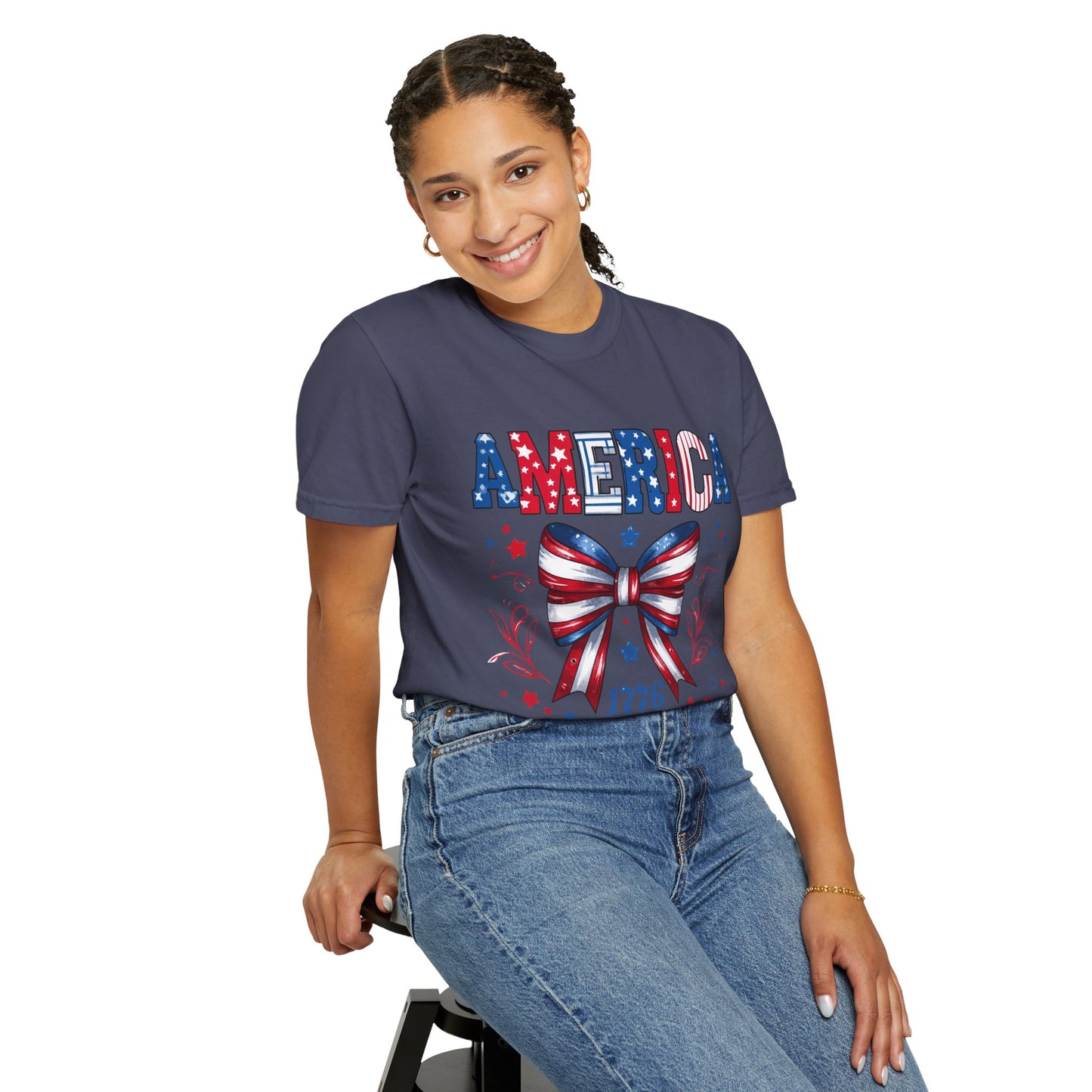 America 1776 'Land of the Free' Patriotic T-Shirt